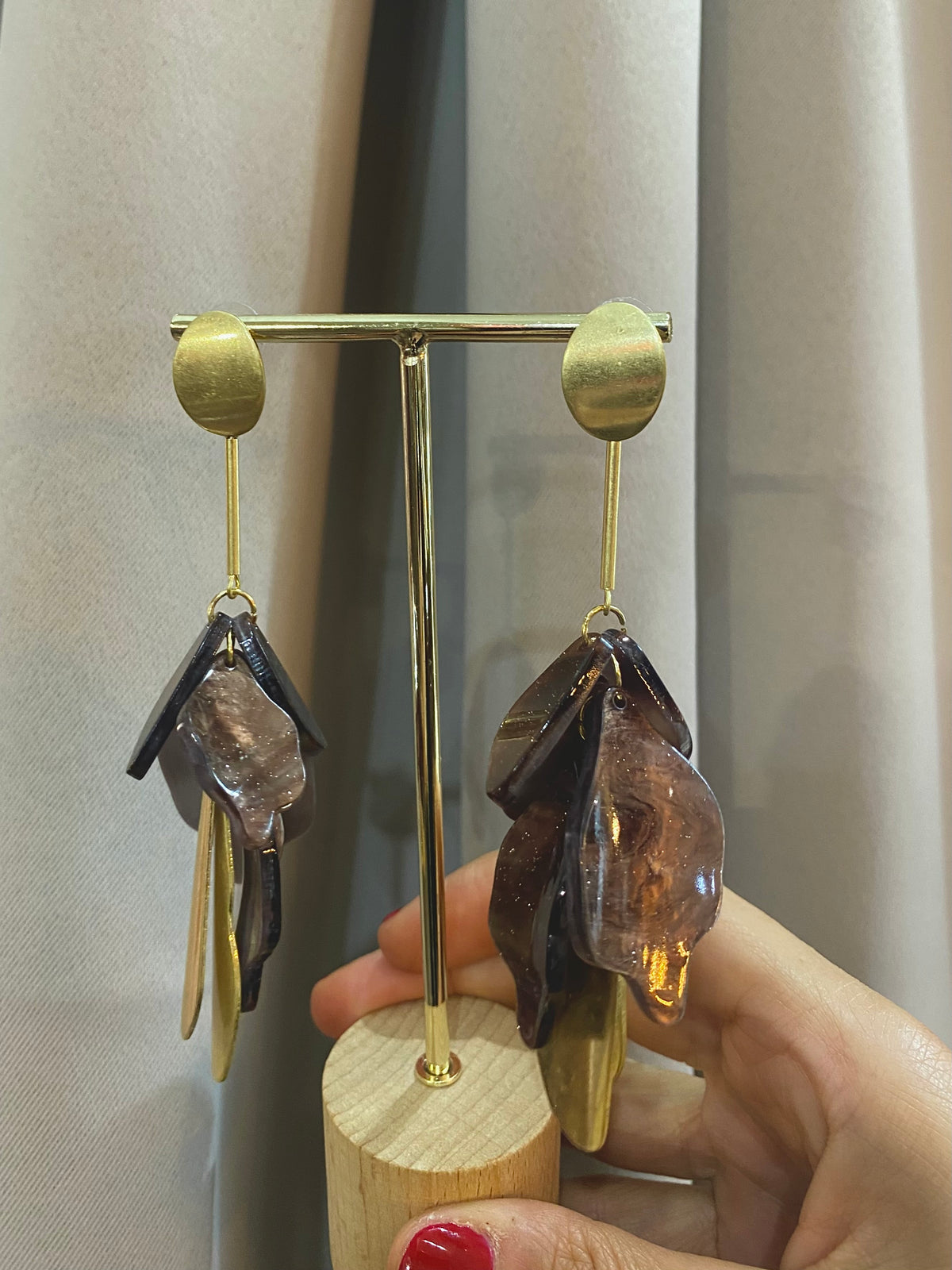 Orecchino Cigno