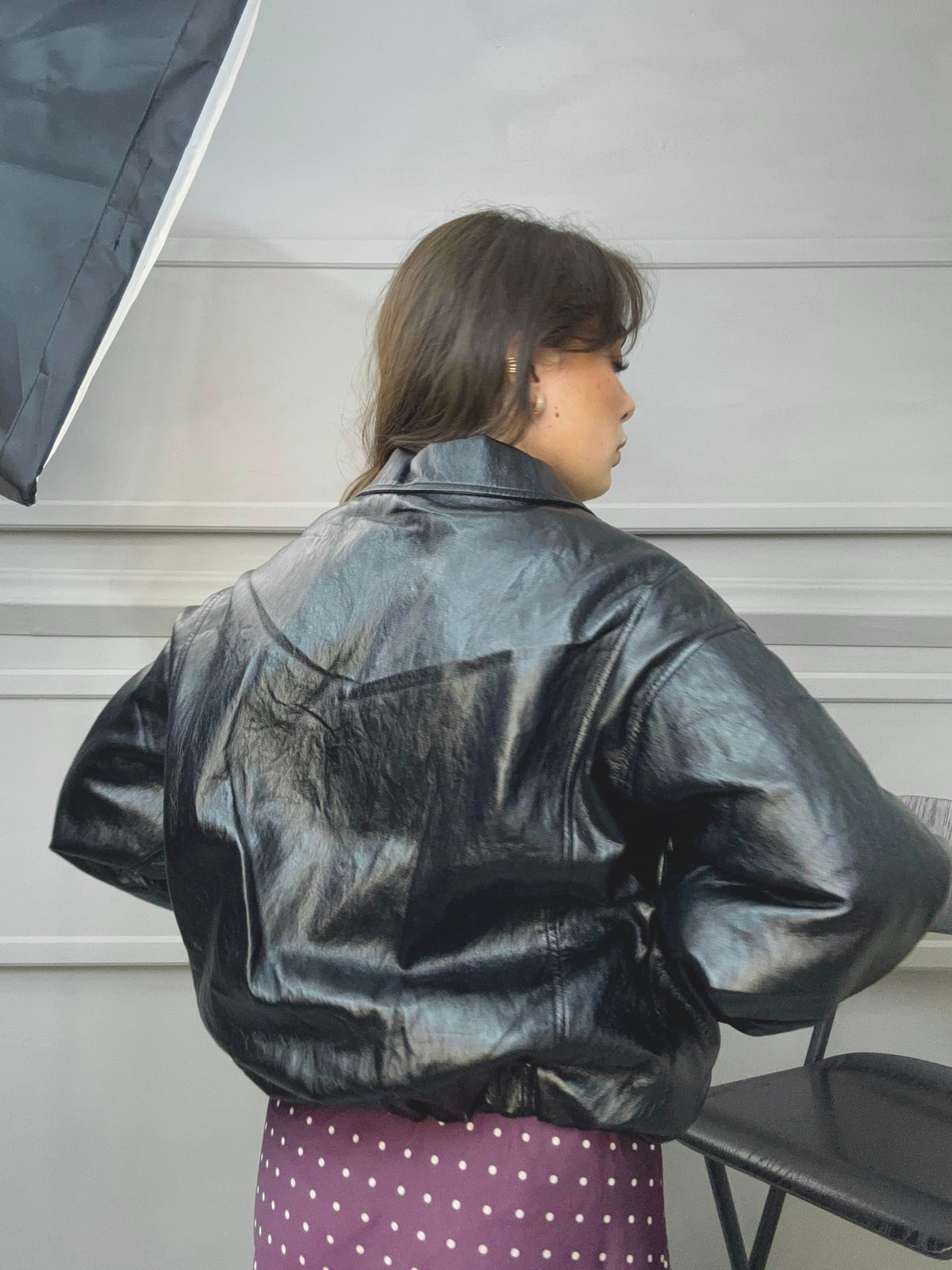 Bomber in Ecopelle