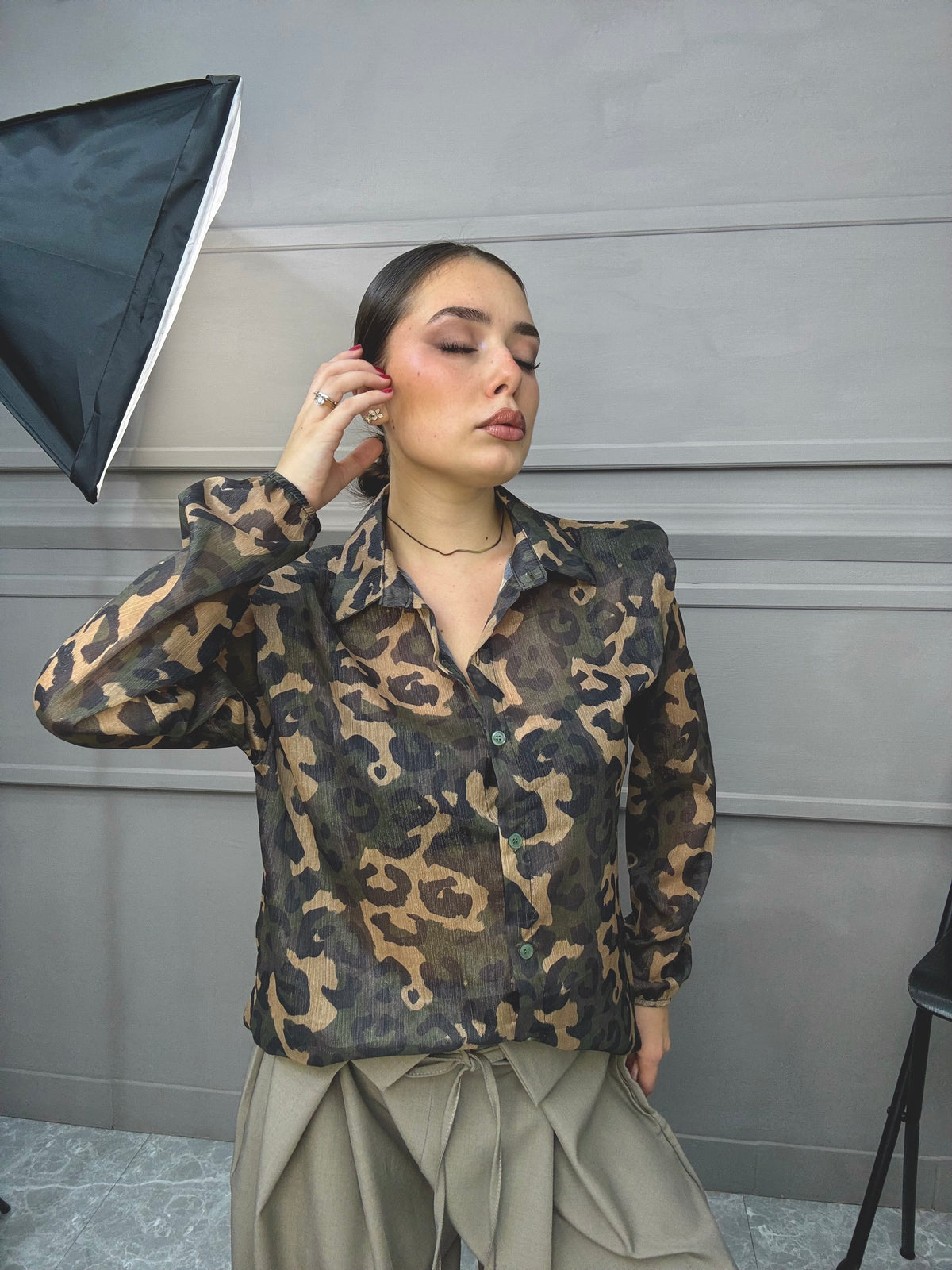 Camicia Camo
