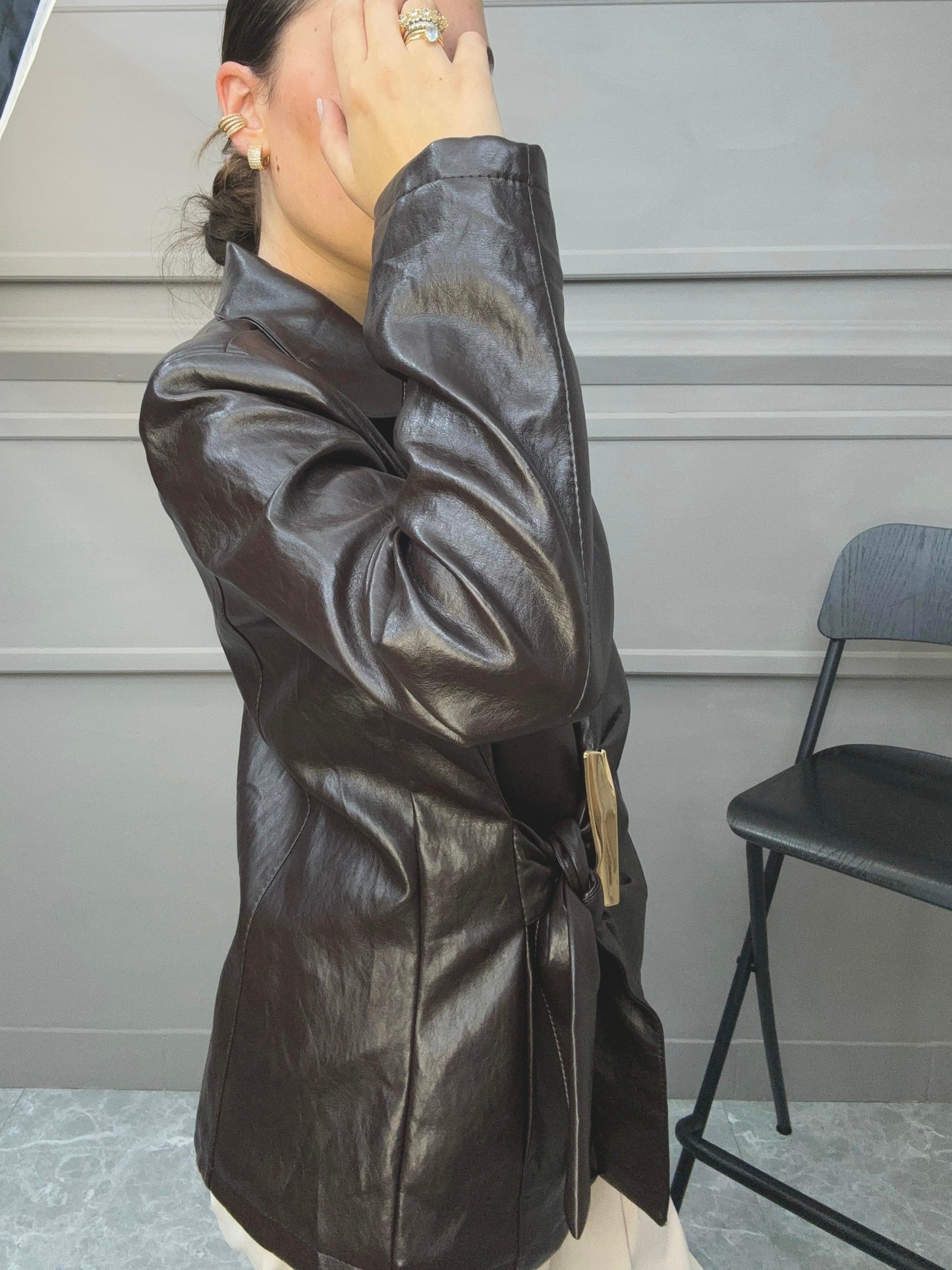 Blazer in Ecopelle