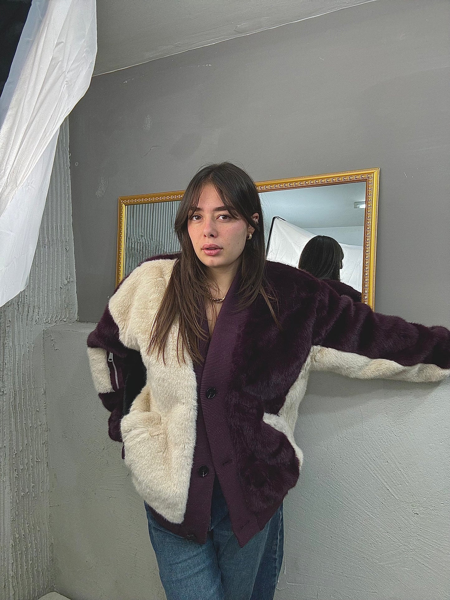 NEW COLLECTION Ecofur Cardigan