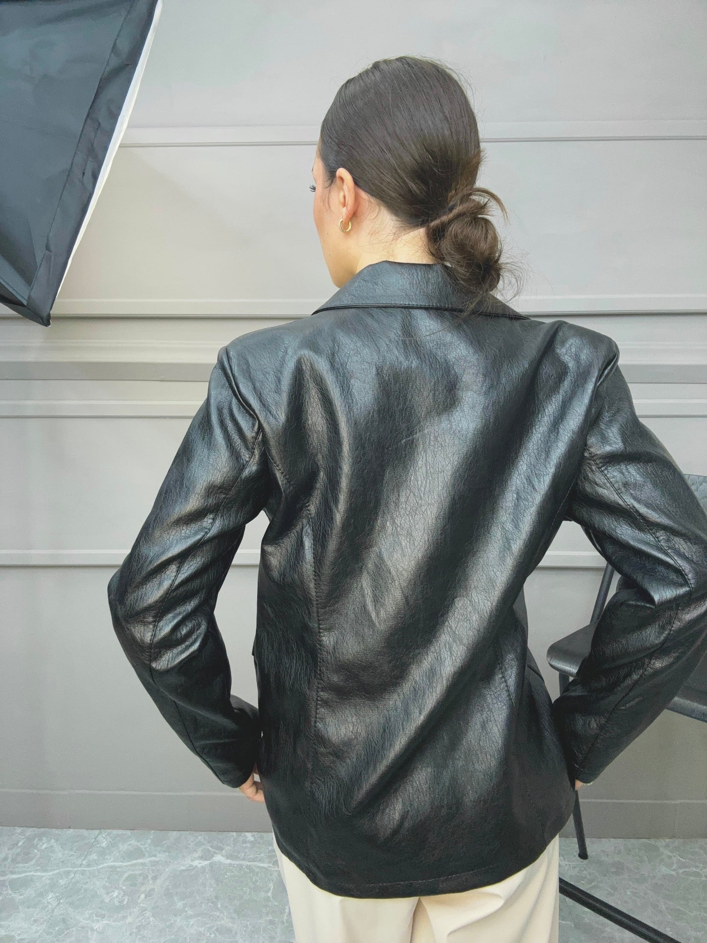 Blazer in Ecopelle