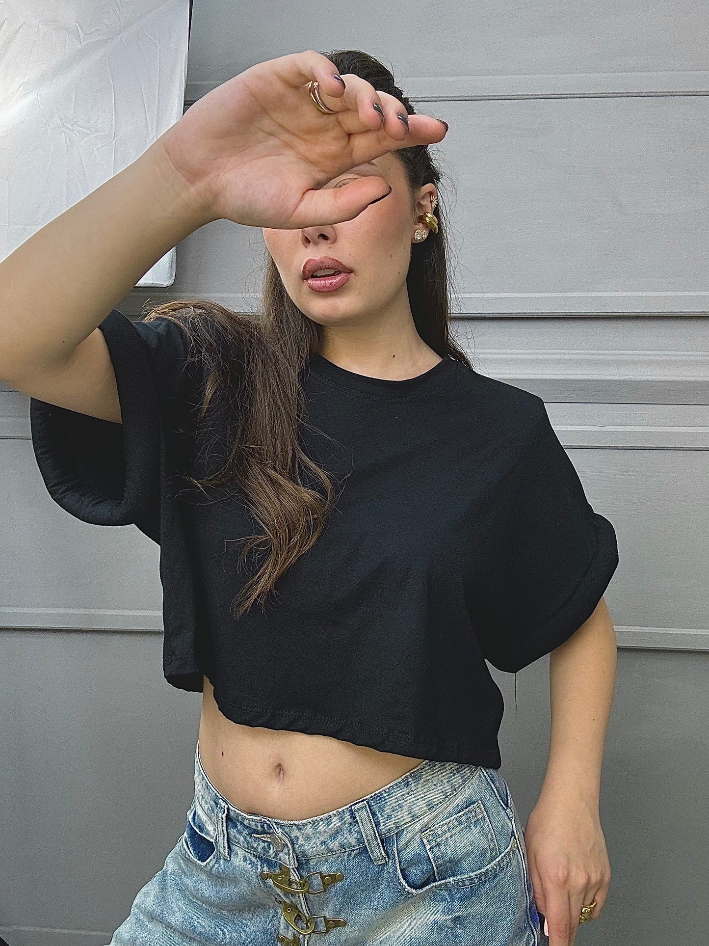 Crop T-Shirt Bubble