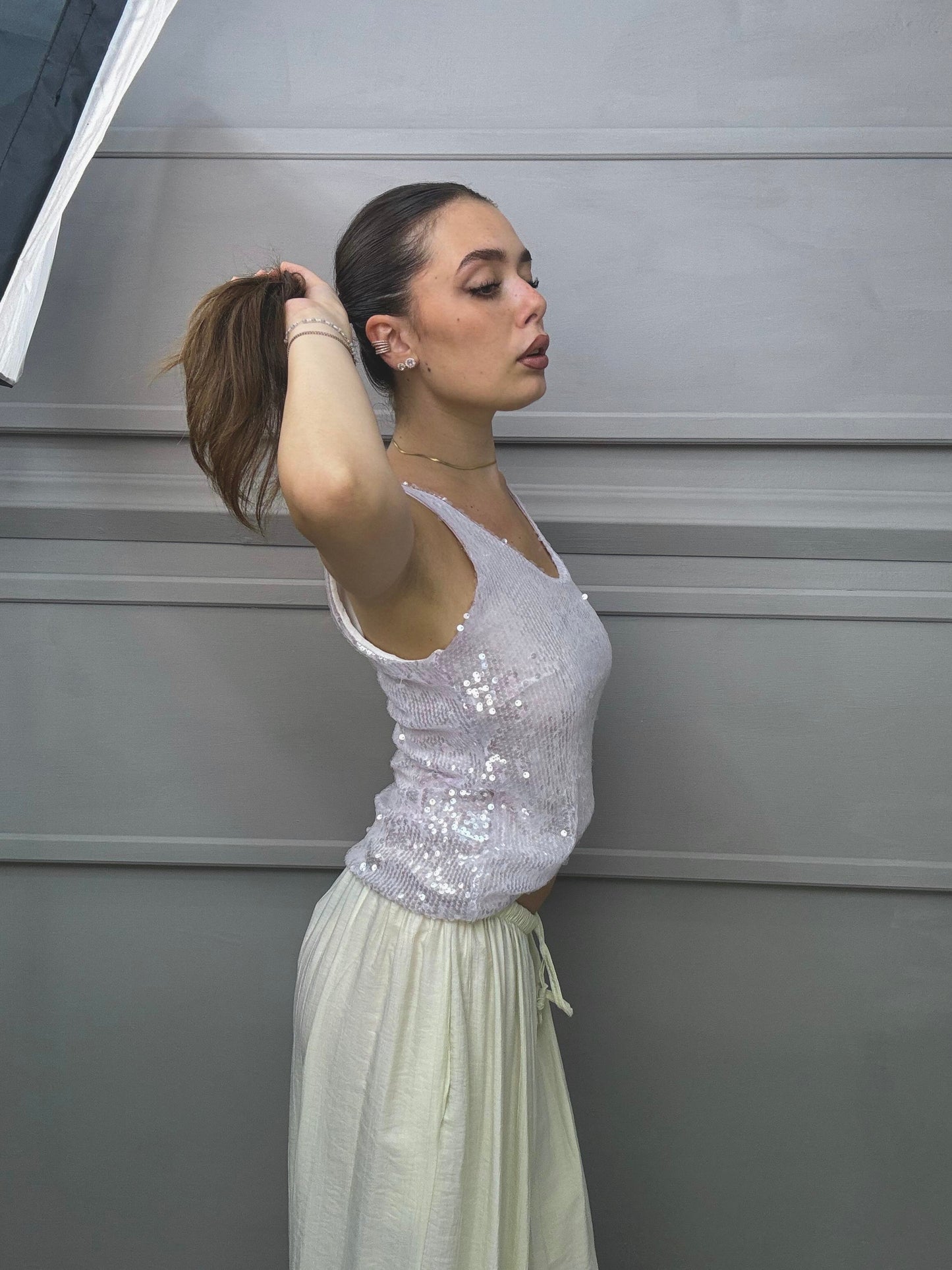 Canotta Paillettes