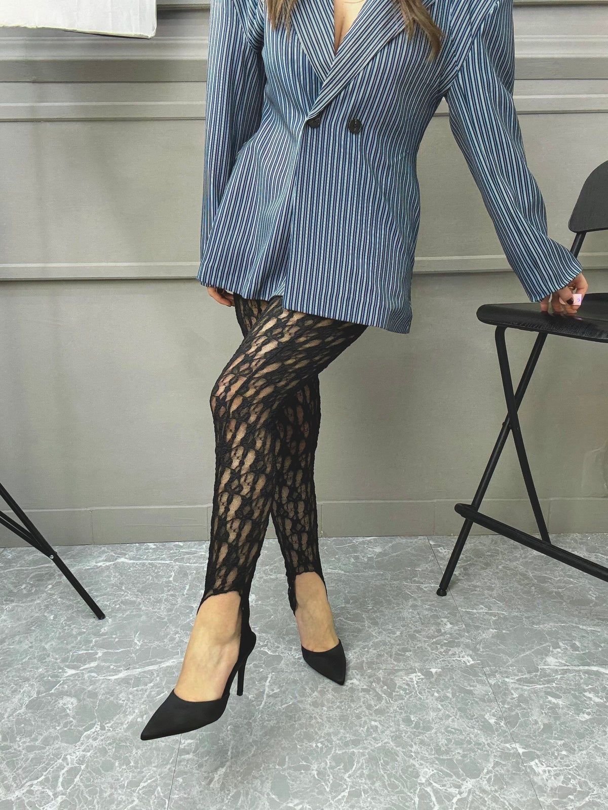 Leggings Pizzo