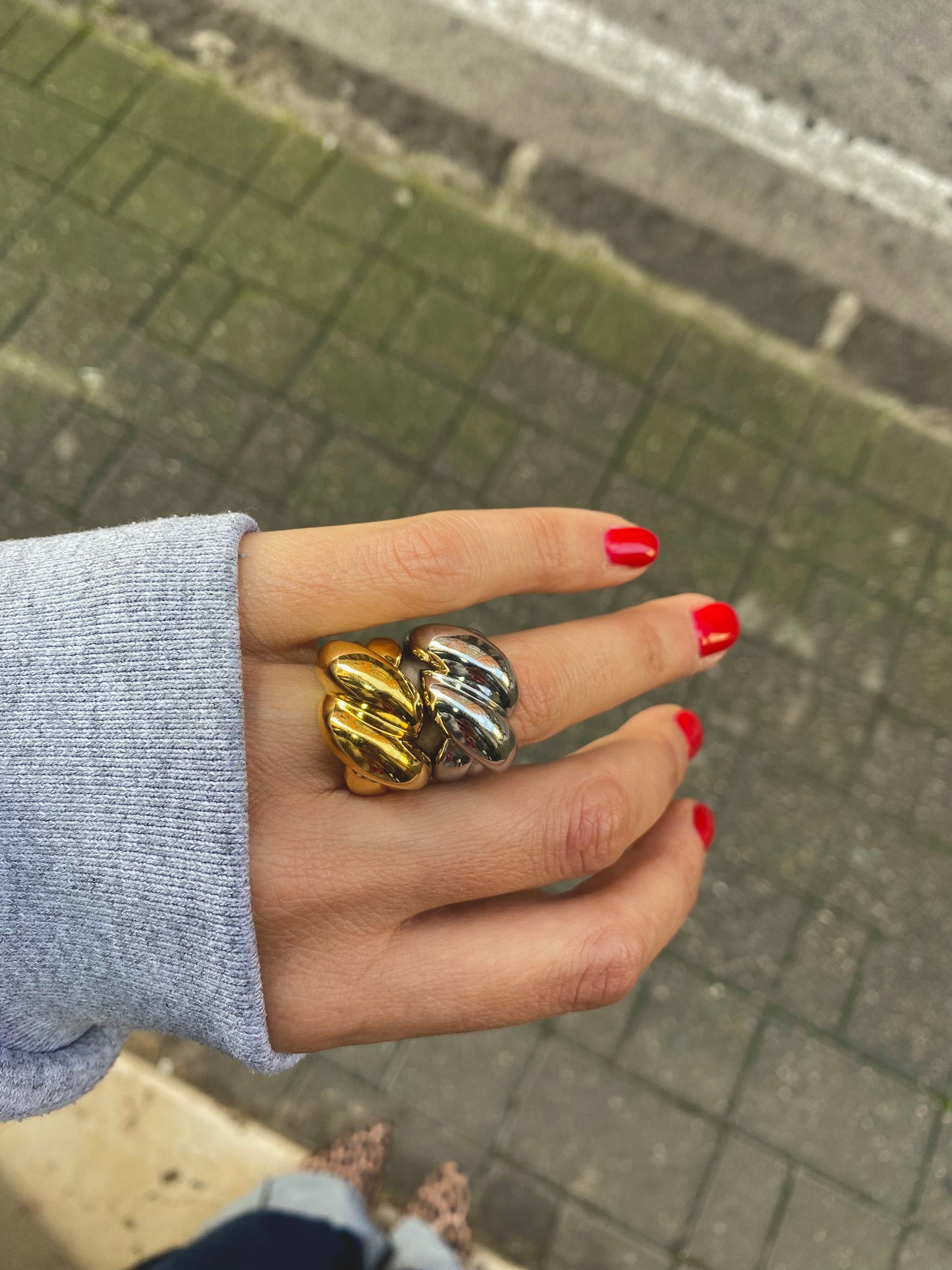 Anello Intreccio Singolo