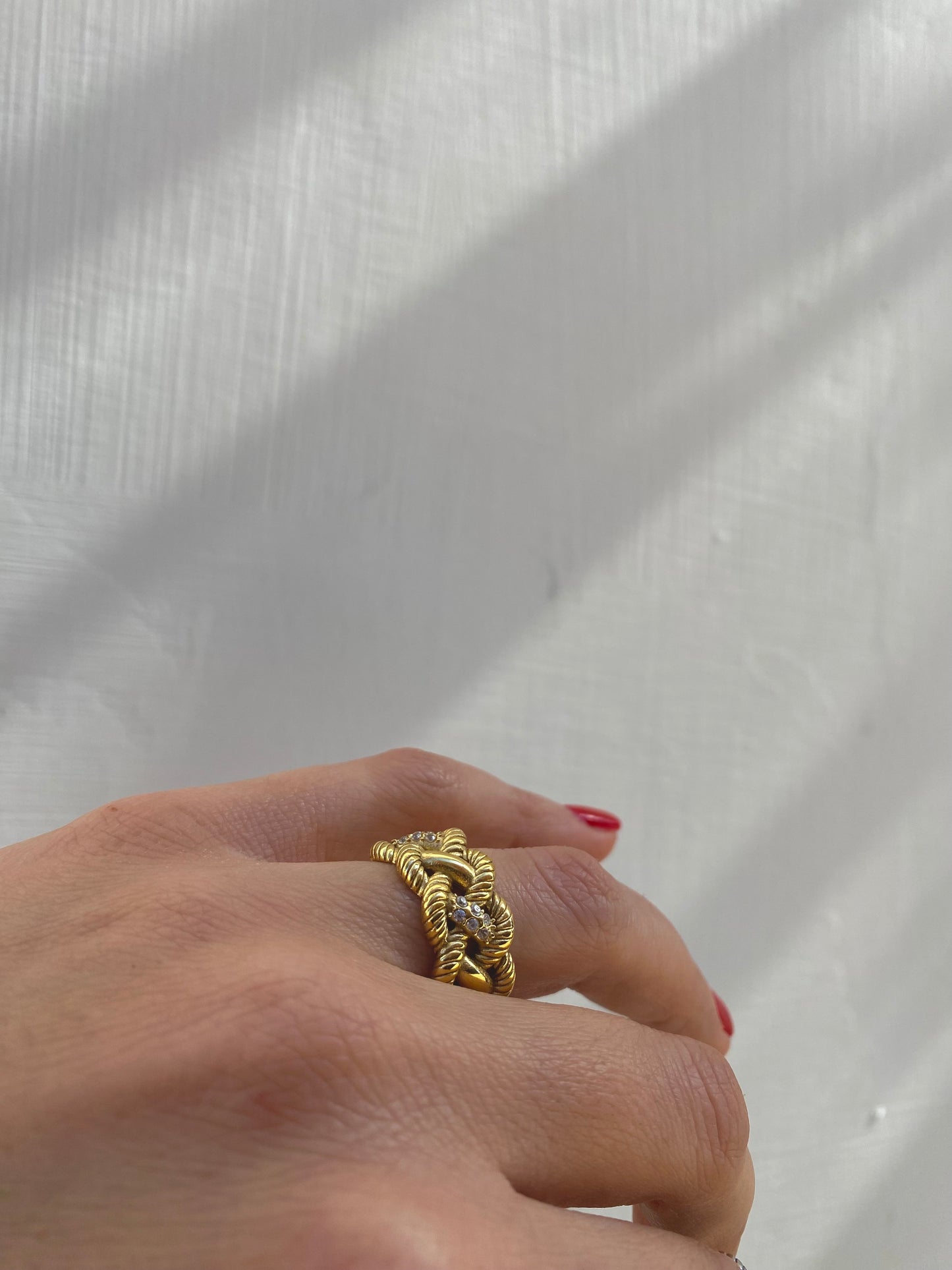 Anello Treccia