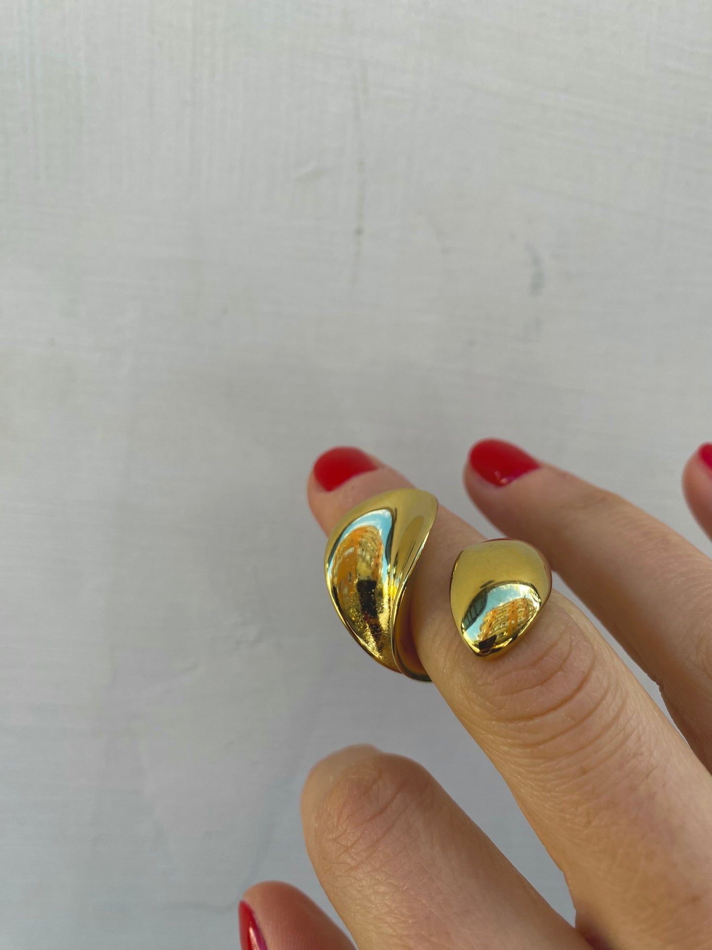 Anello Foglia girodito