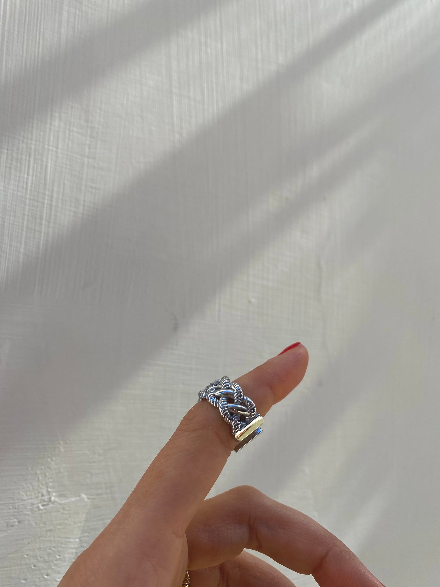 Anello Treccia