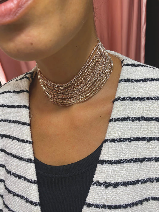 Choker multifilo Tennis
