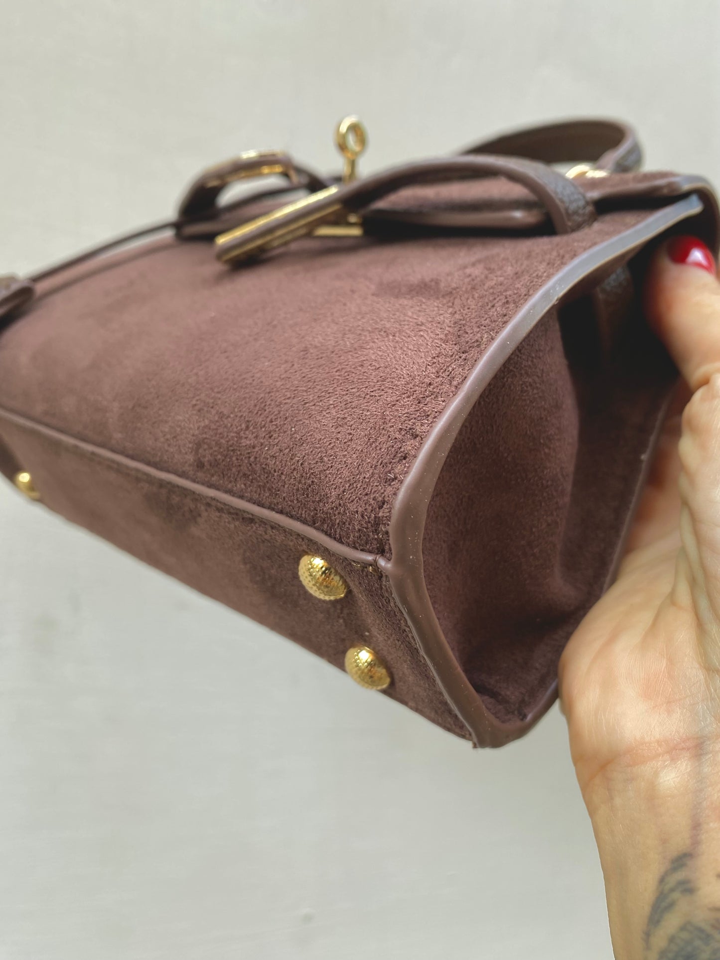 Kelly mini size Camoscio