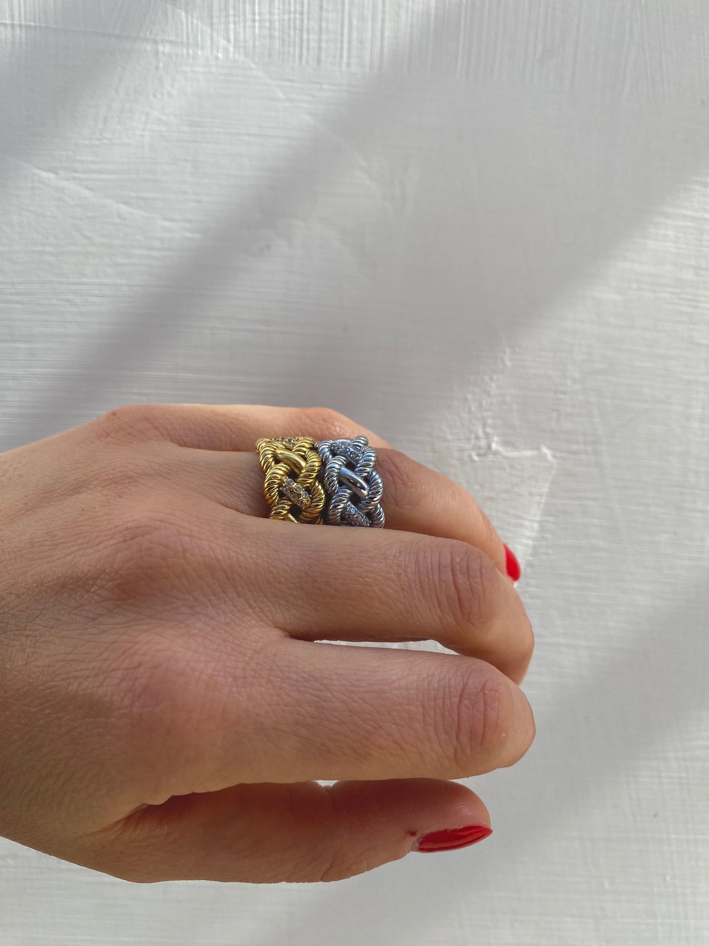 Anello Treccia