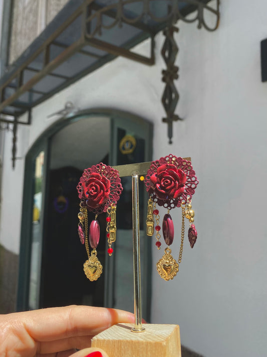 Orecchino Rose