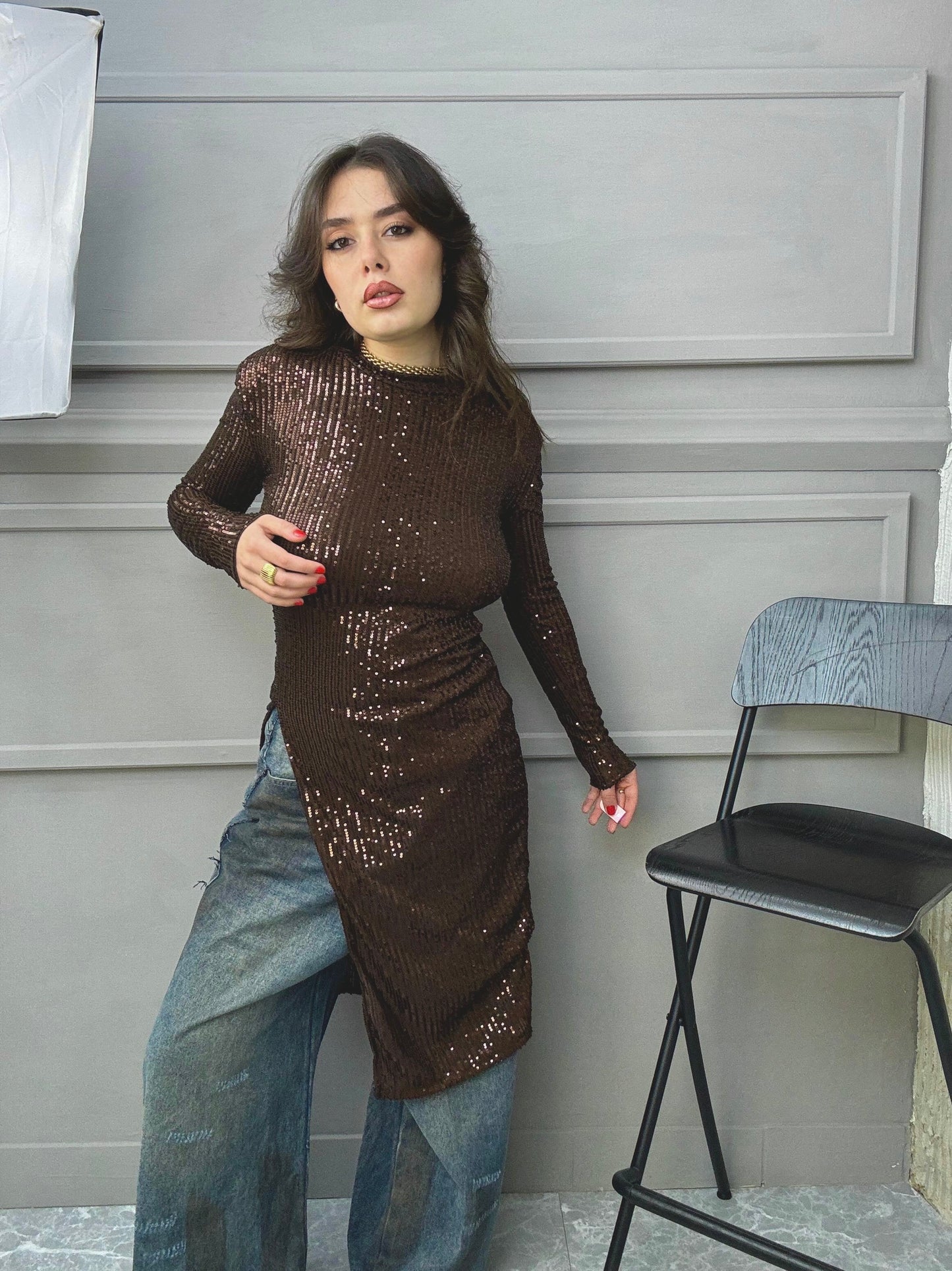 maglia Andromeda paillettes