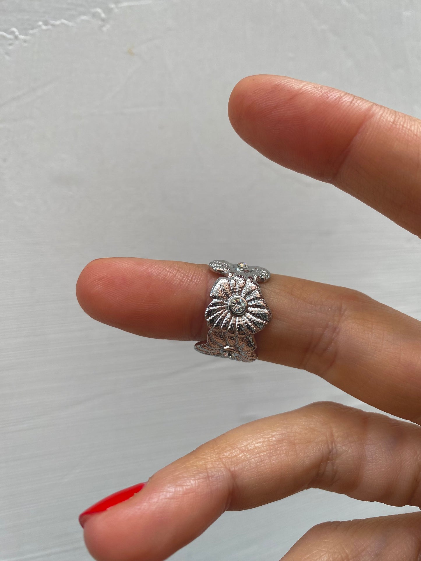 Anello Fiori Vintage