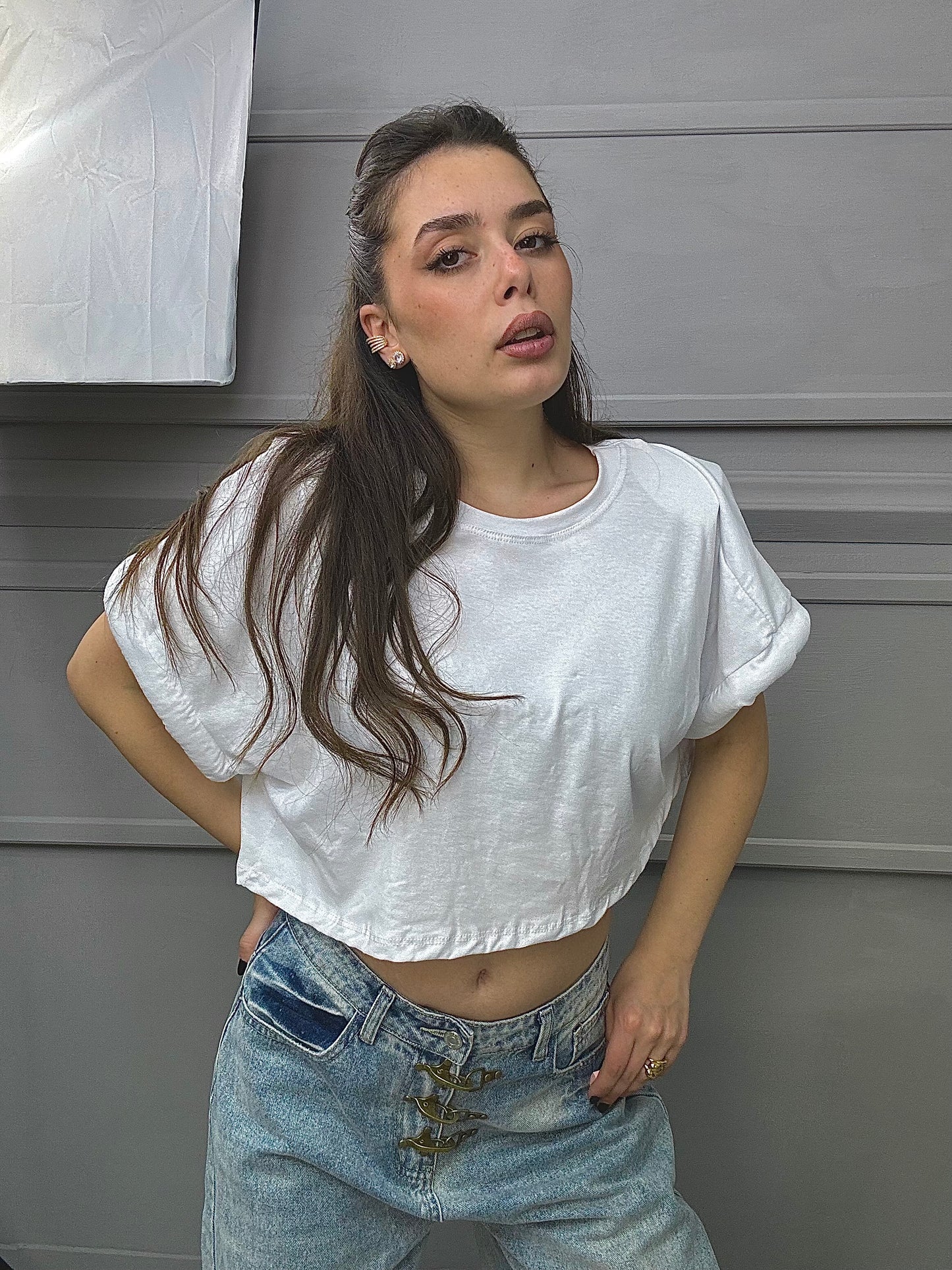 Crop T-Shirt Bubble