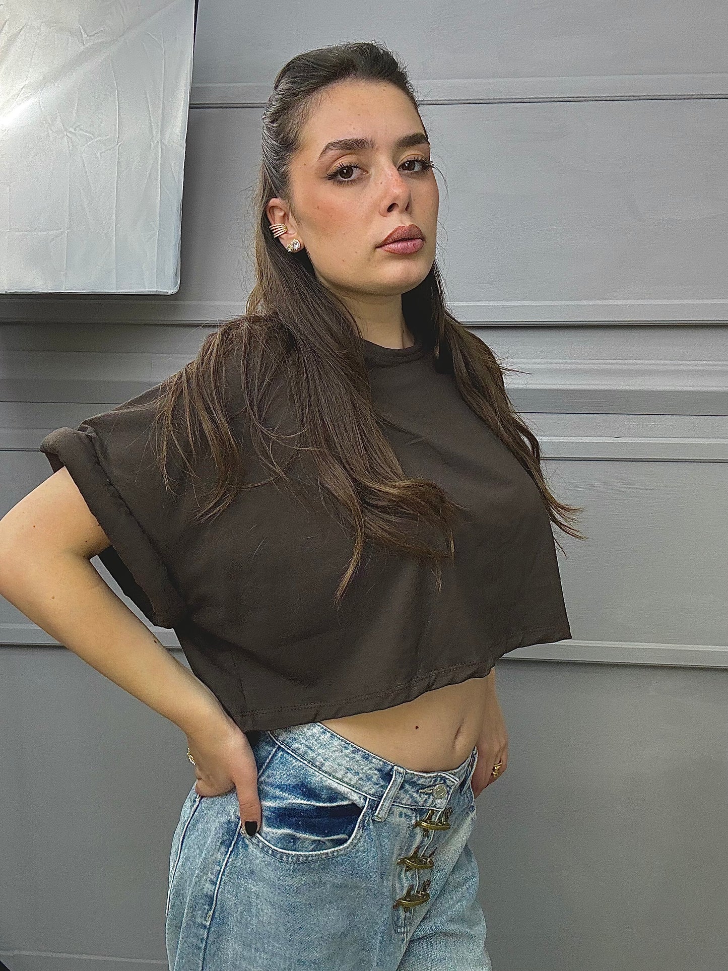 Crop T-Shirt Bubble