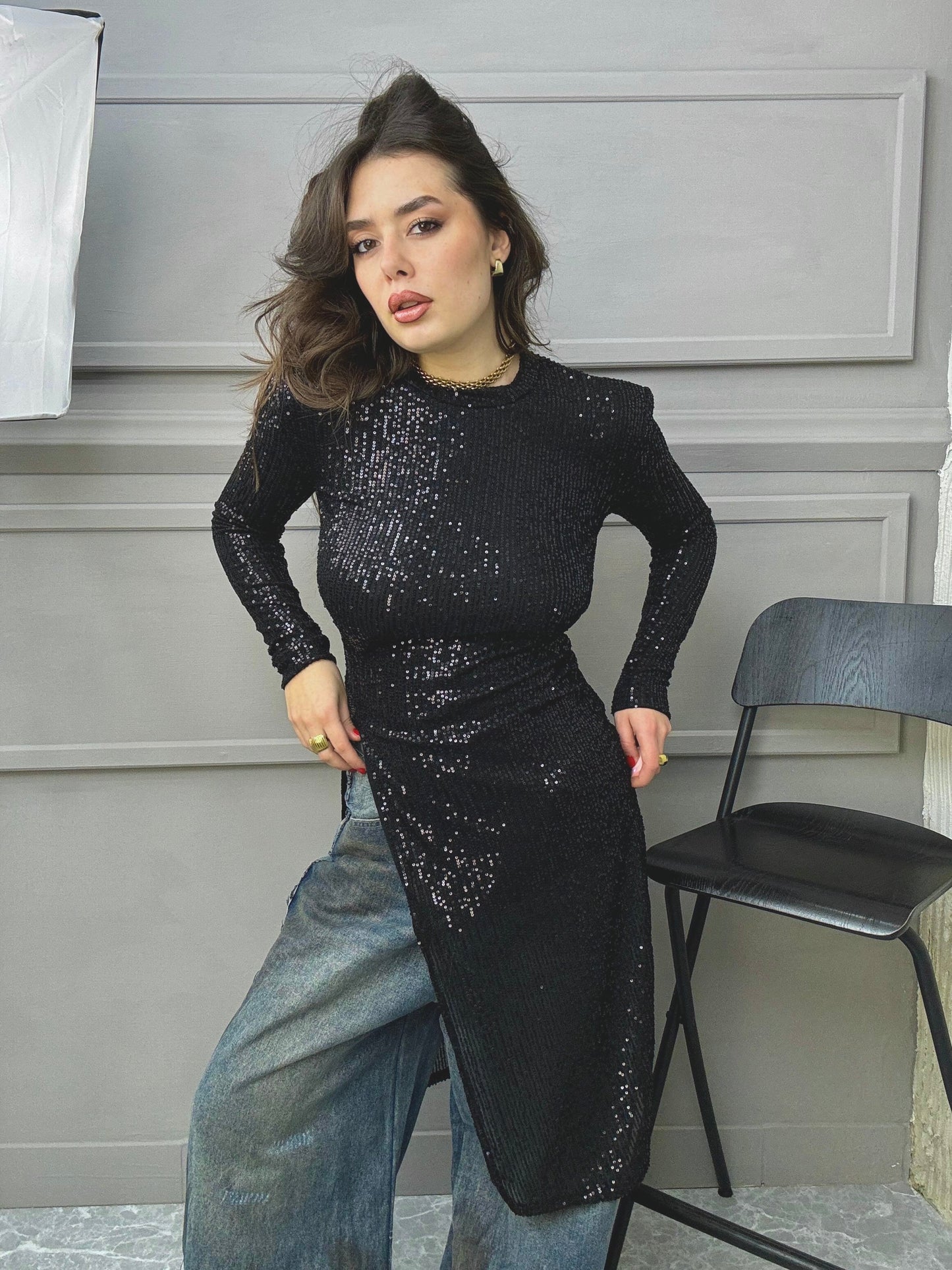 maglia Andromeda paillettes