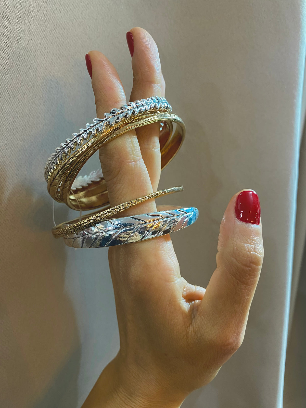 Set Bangles Foglie