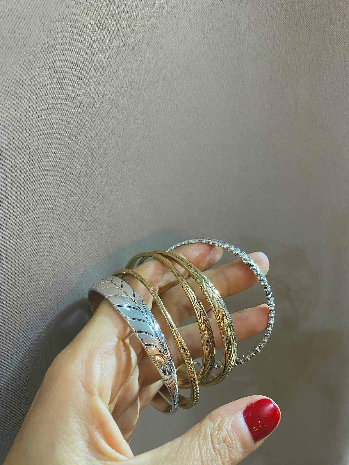 Set Bangles Foglie