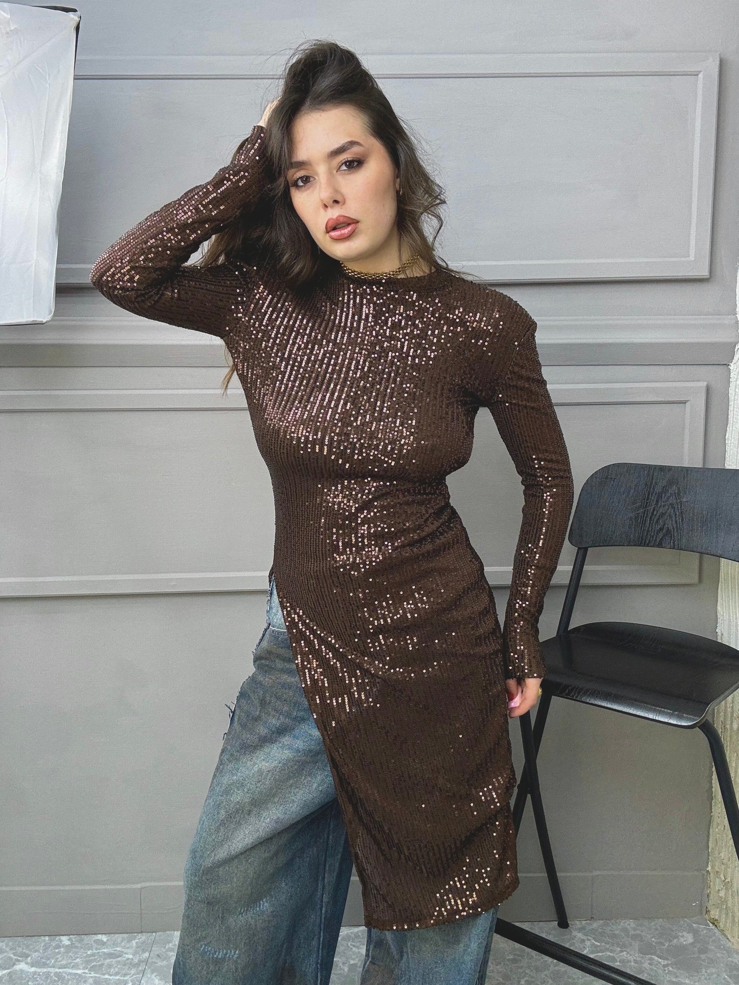 maglia Andromeda paillettes