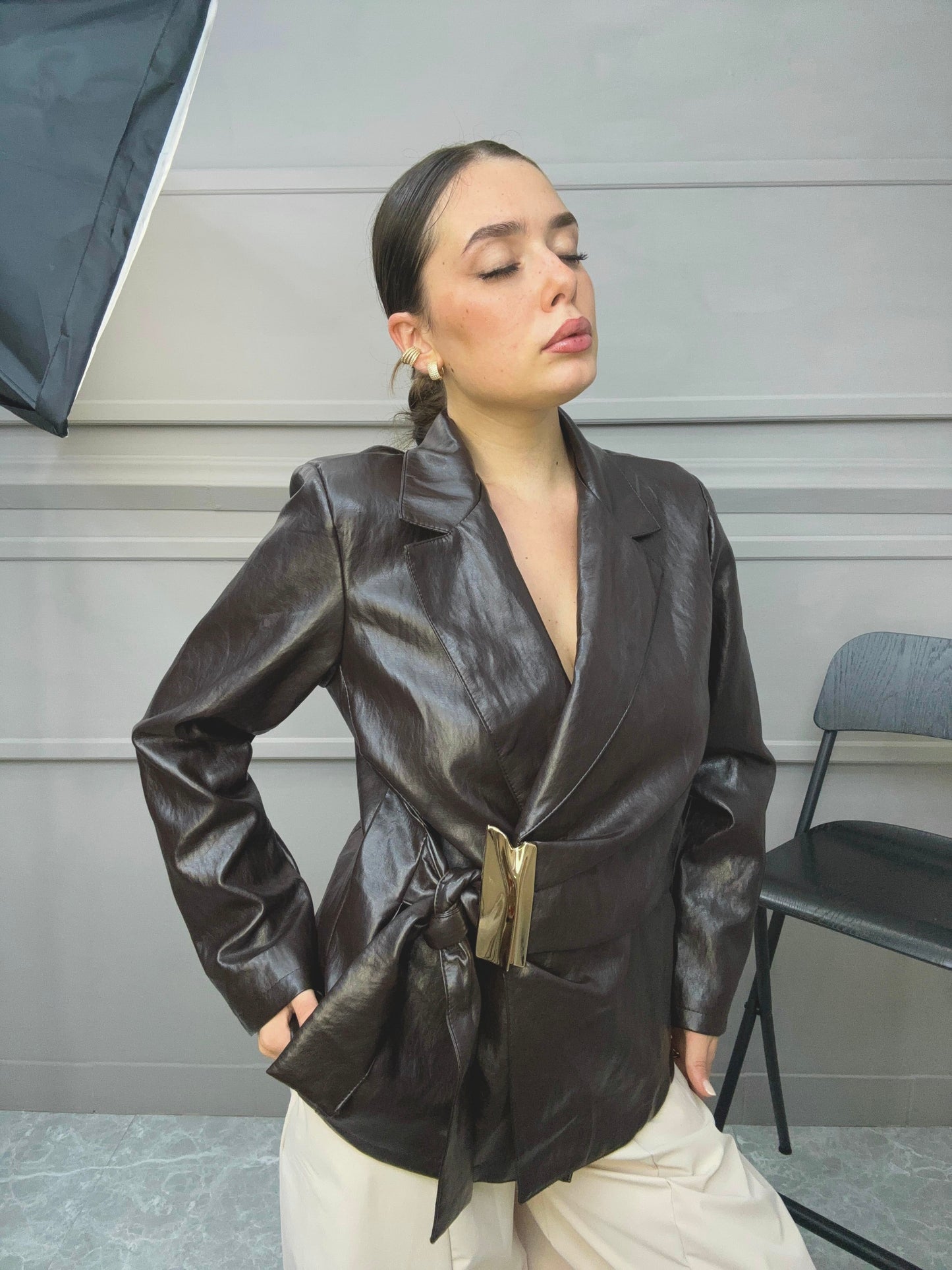 Blazer in Ecopelle