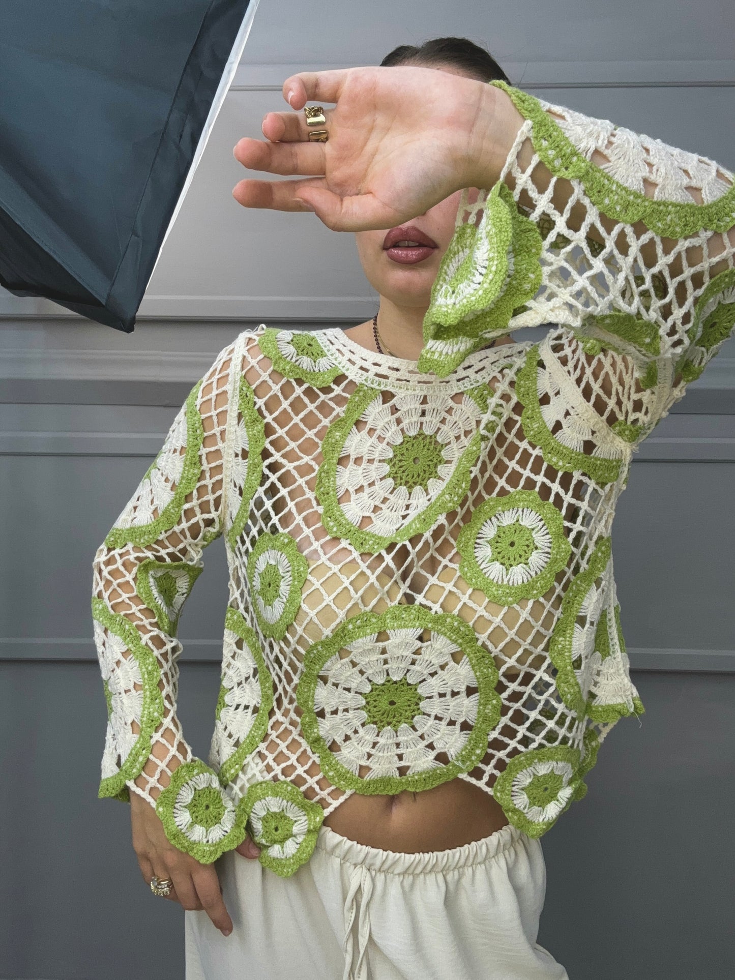 Maglia Macramé