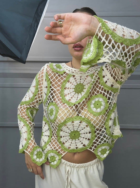 Maglia Macramé