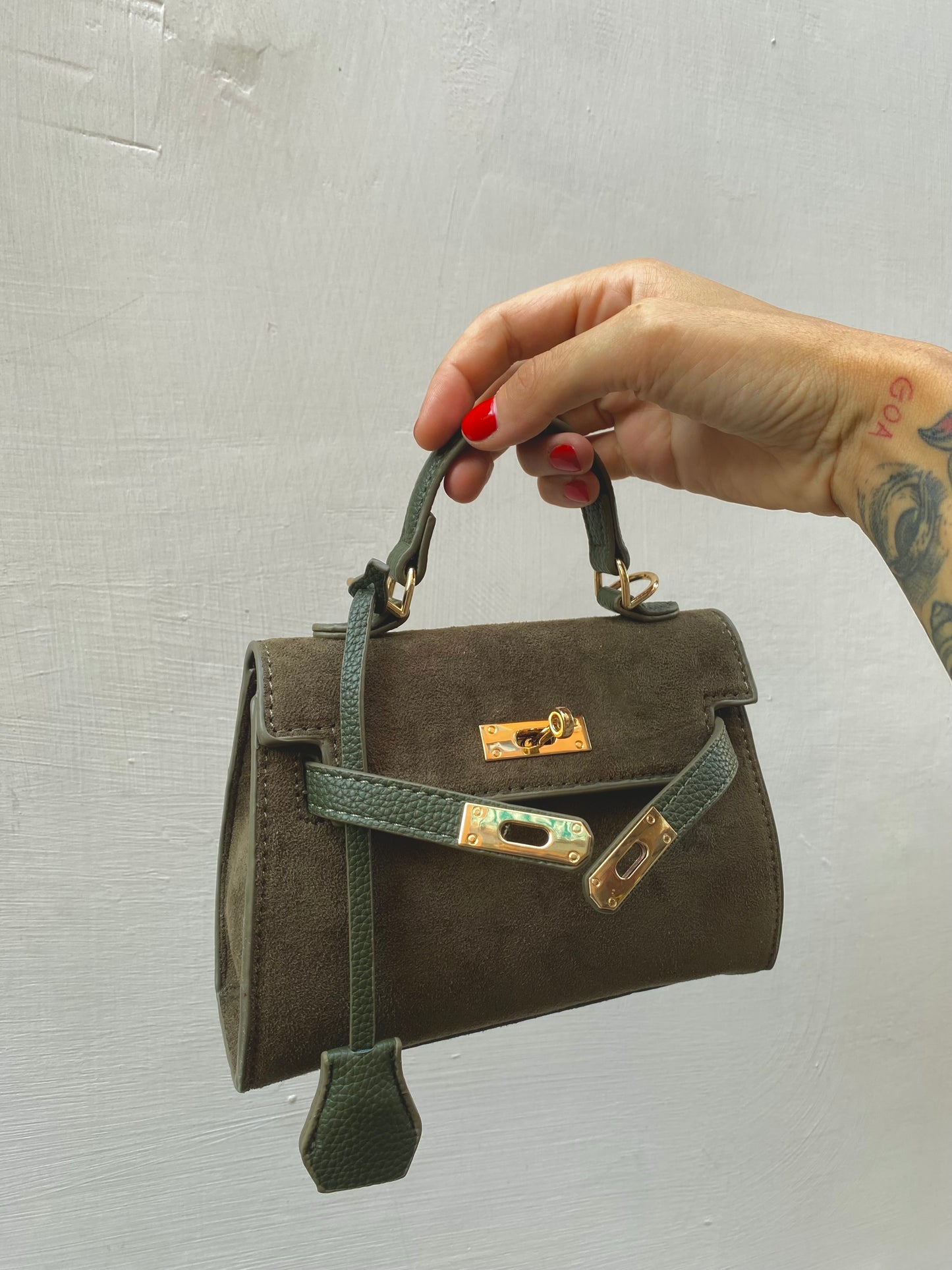Kelly mini size Camoscio