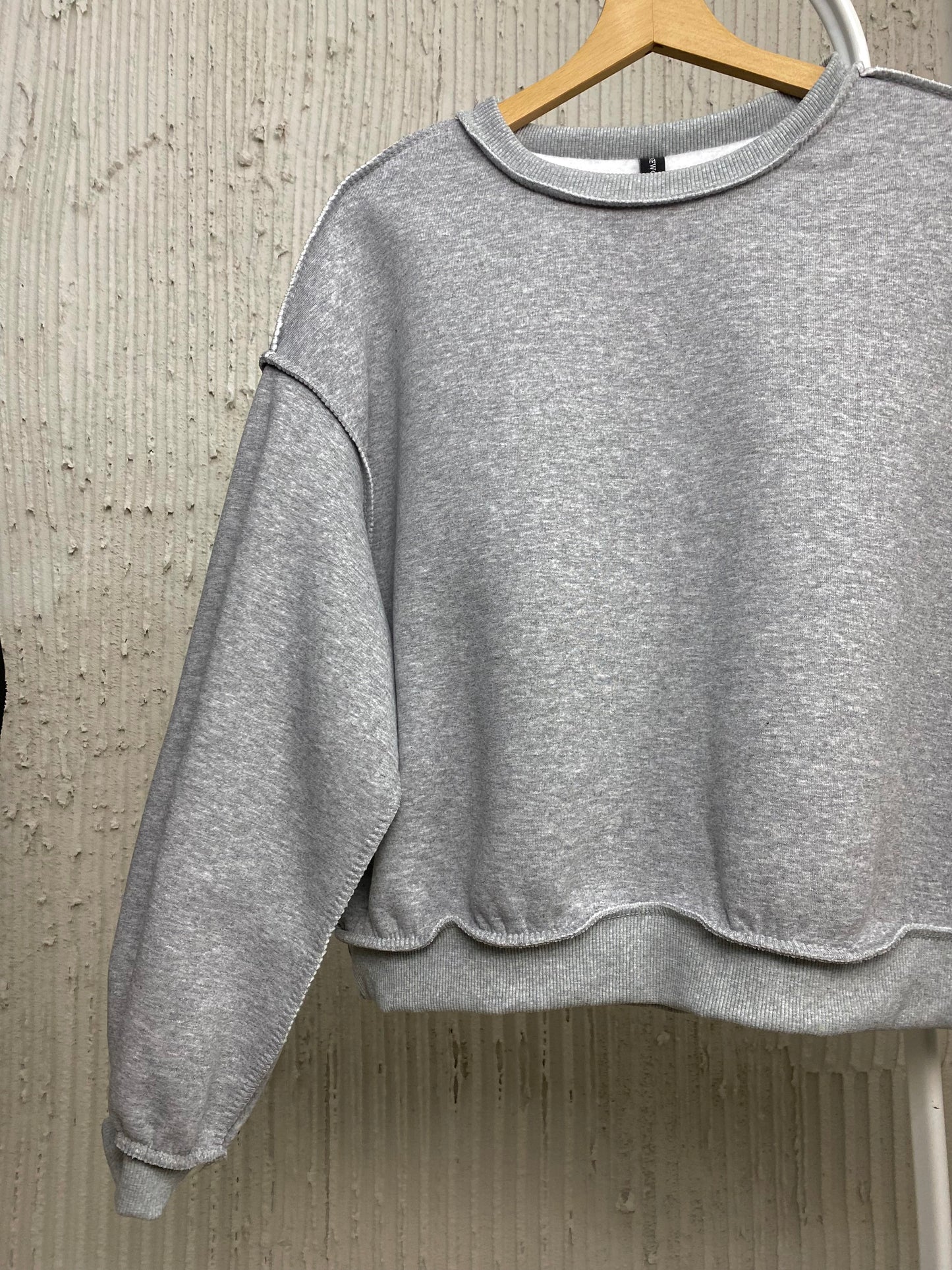 Felpa girocollo reverse