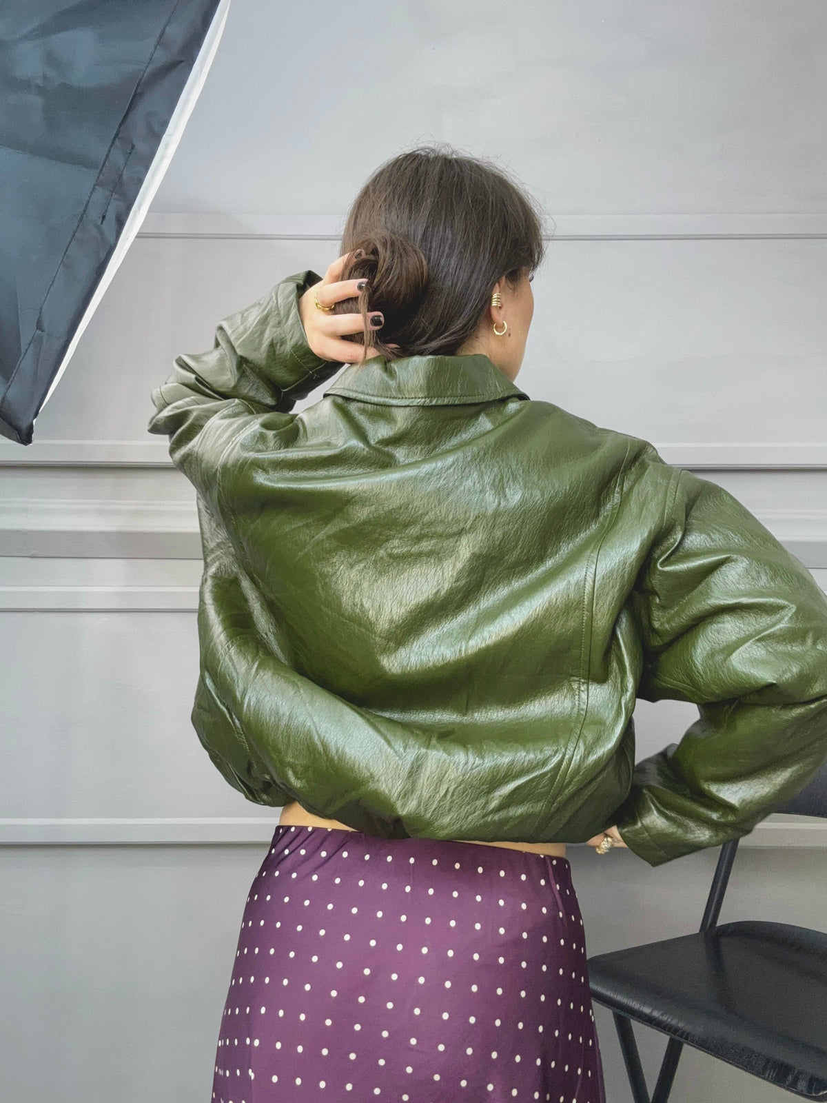 Bomber in Ecopelle