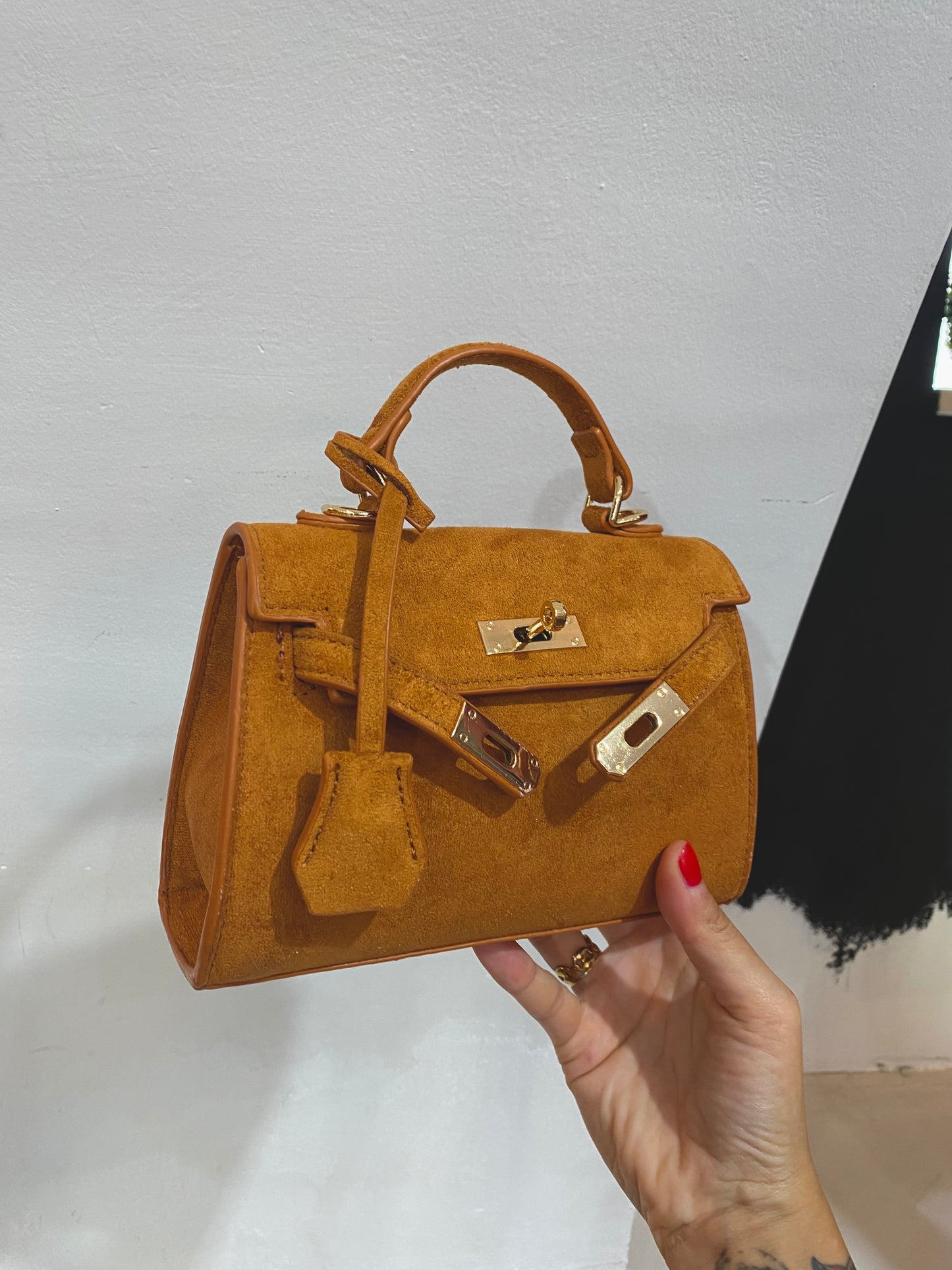 Kelly mini size Camoscio