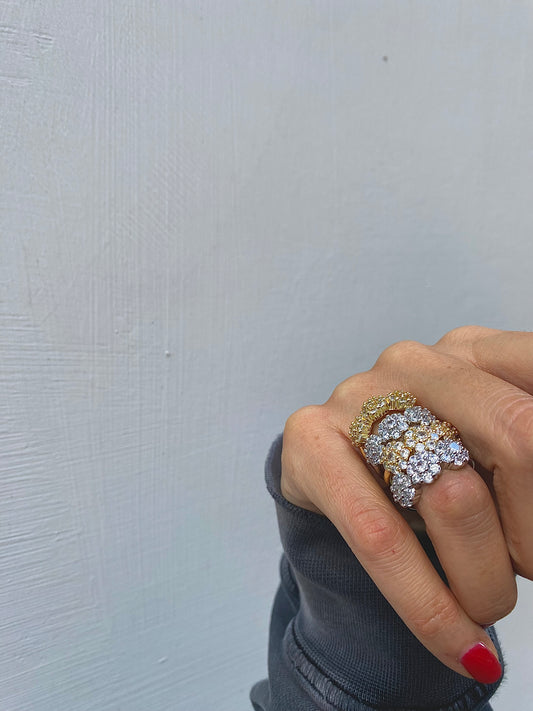 Anello Tris Fiori