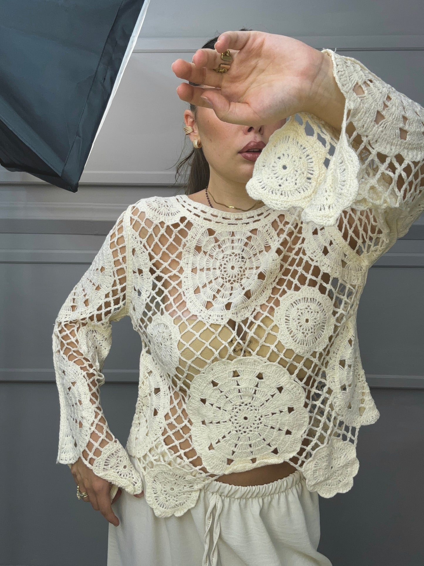 Maglia Macramé