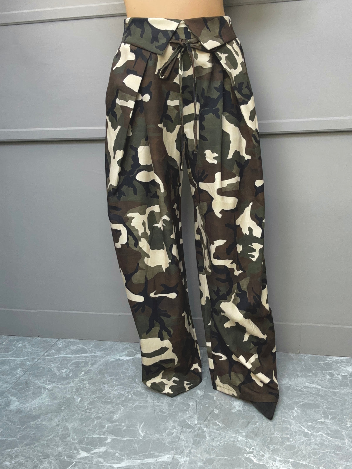 Pantalone Camo Patta