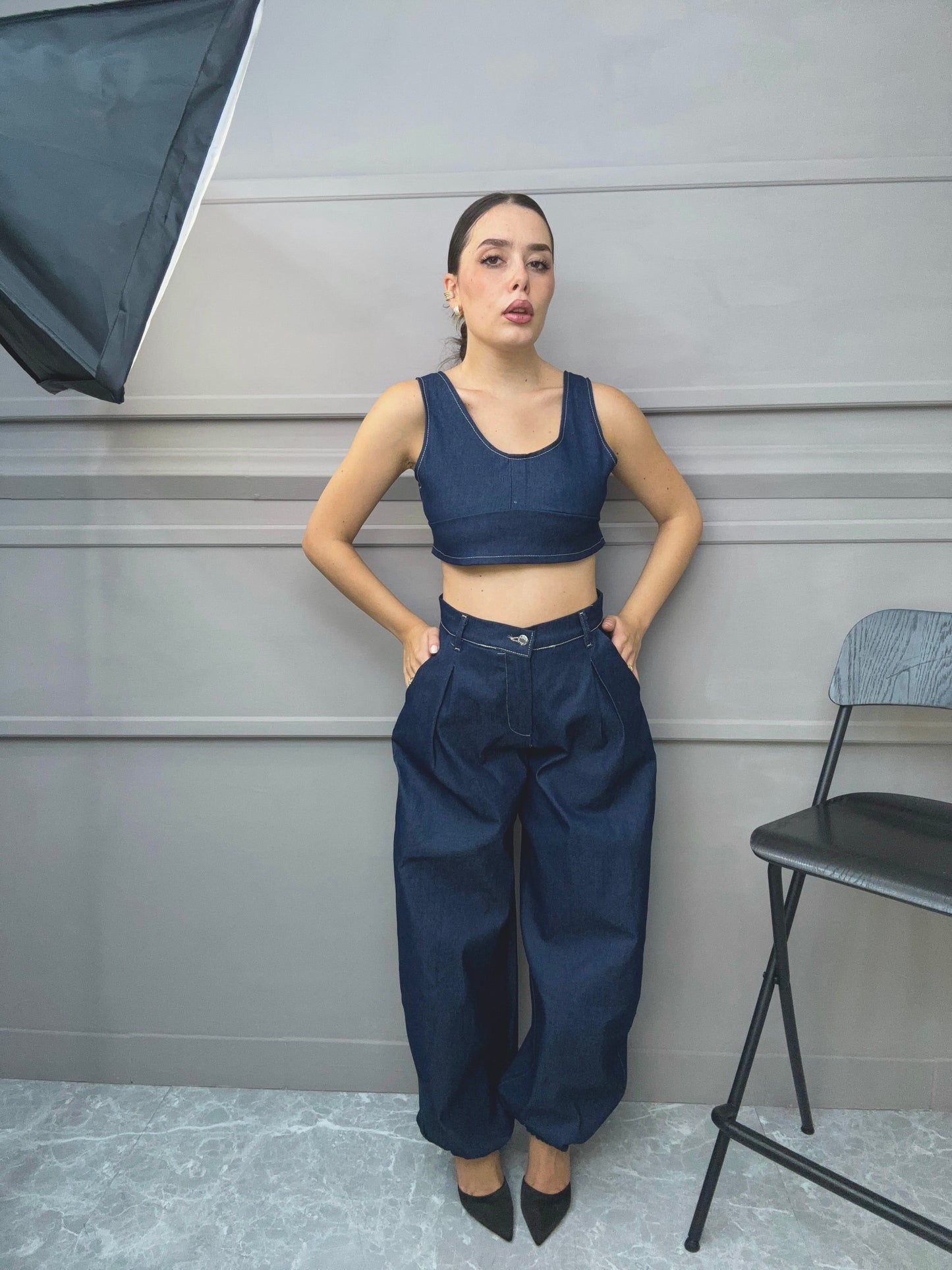 Tris in Jeans