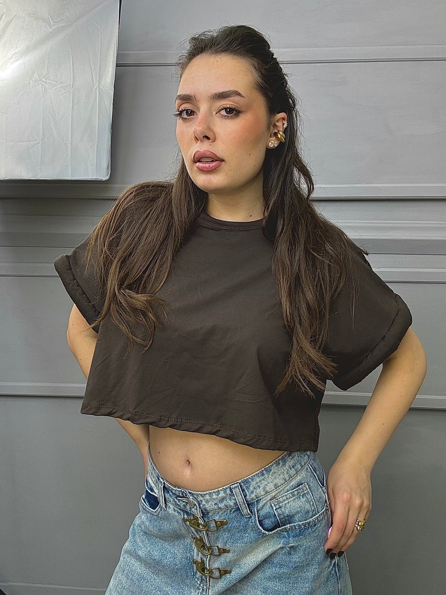Crop T-Shirt Bubble