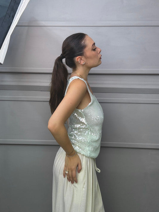 Canotta Paillettes