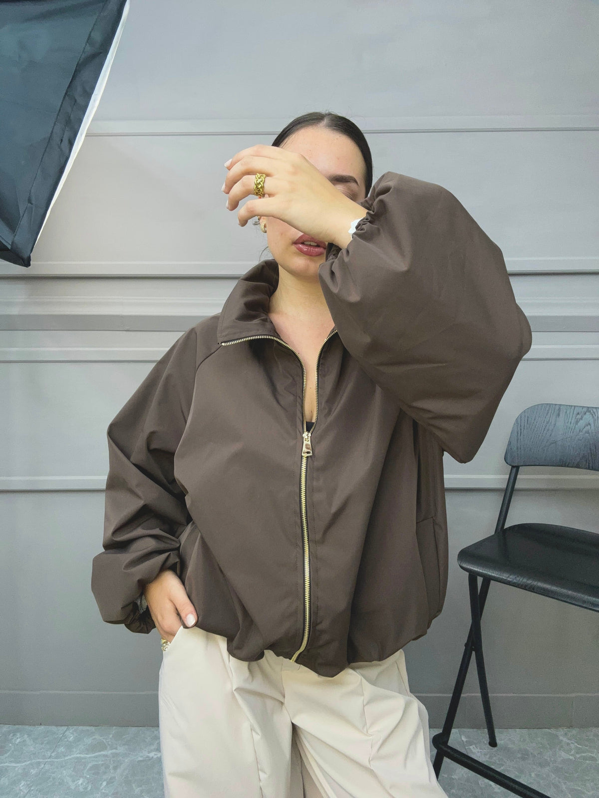 Bomber Tessuto