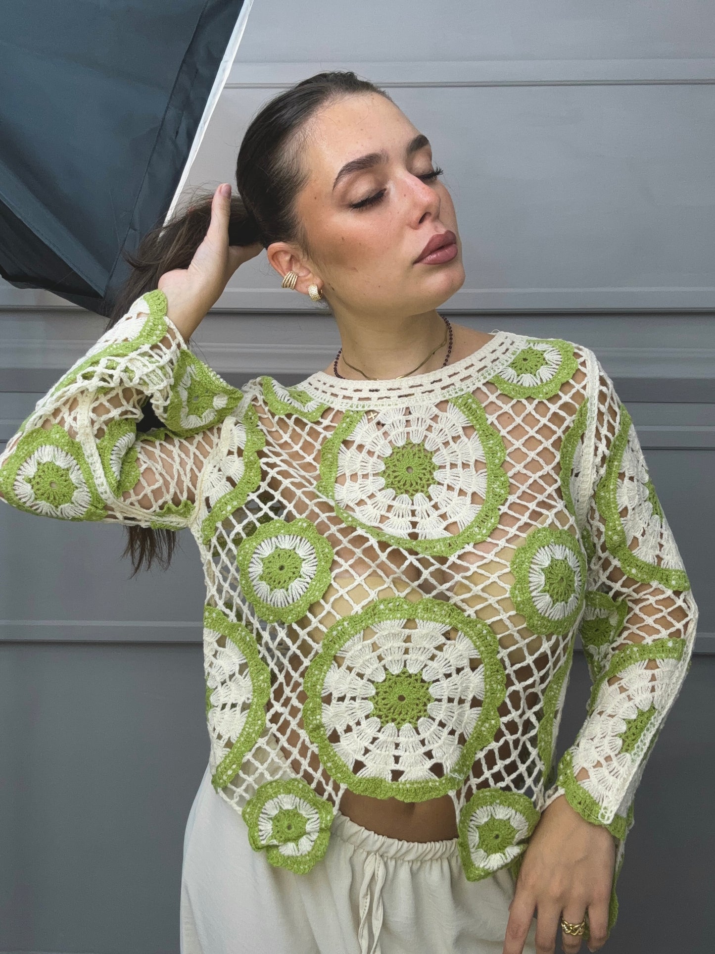 Maglia Macramé