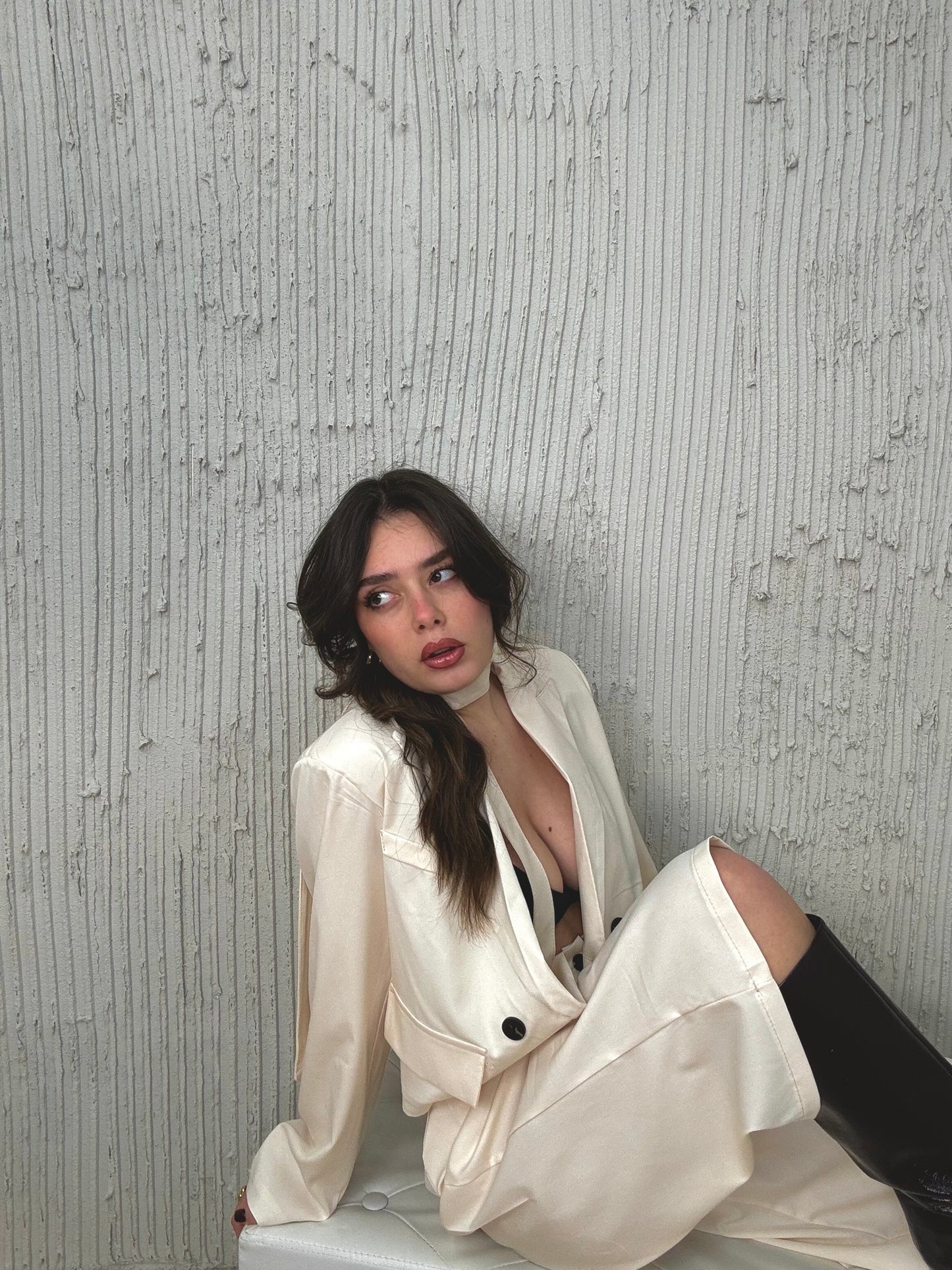 Tailleur long bermuda