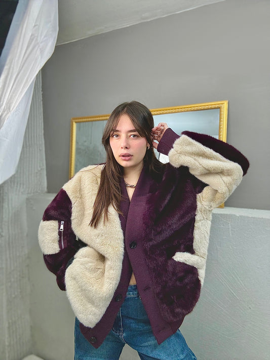 NEW COLLECTION Ecofur Cardigan