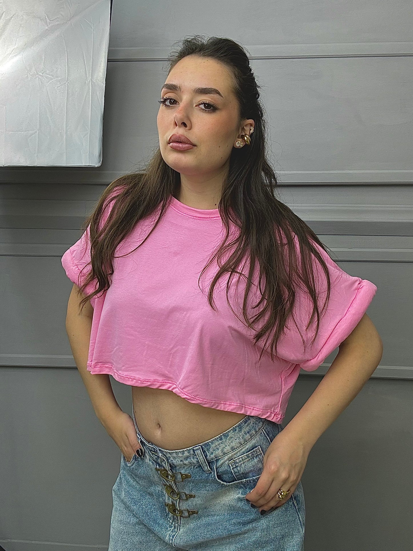 Crop T-Shirt Bubble