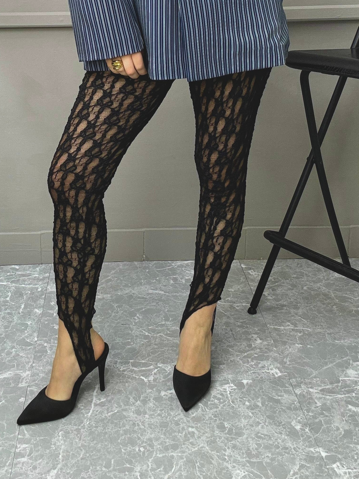 Leggings Pizzo