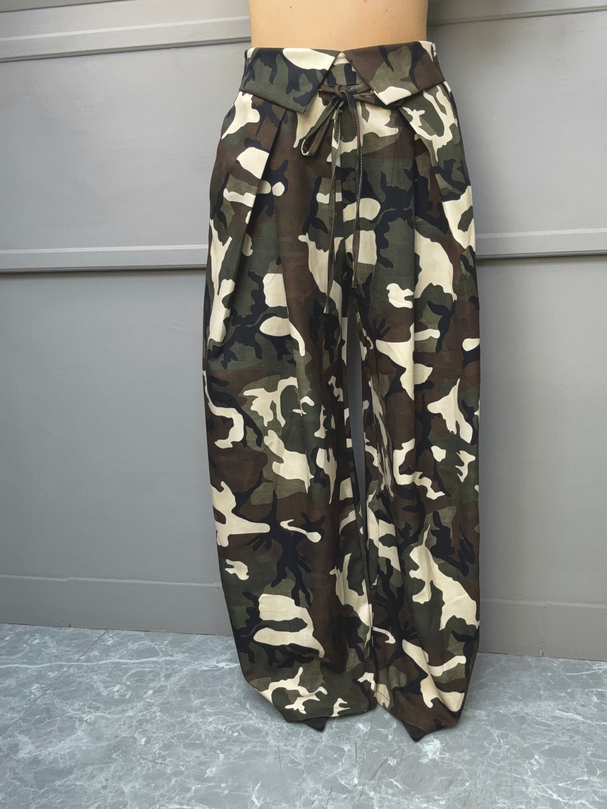 Pantalone Camo Patta