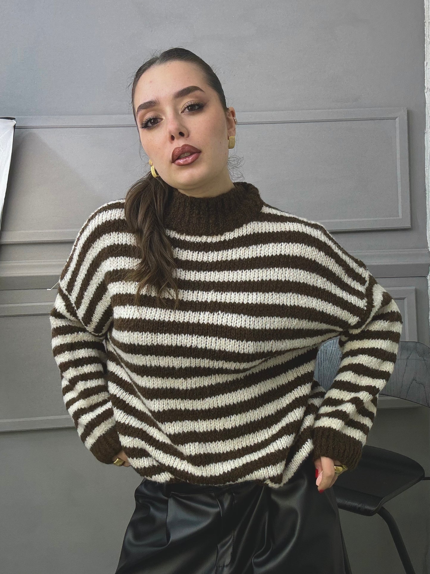 Pullover Rigato
