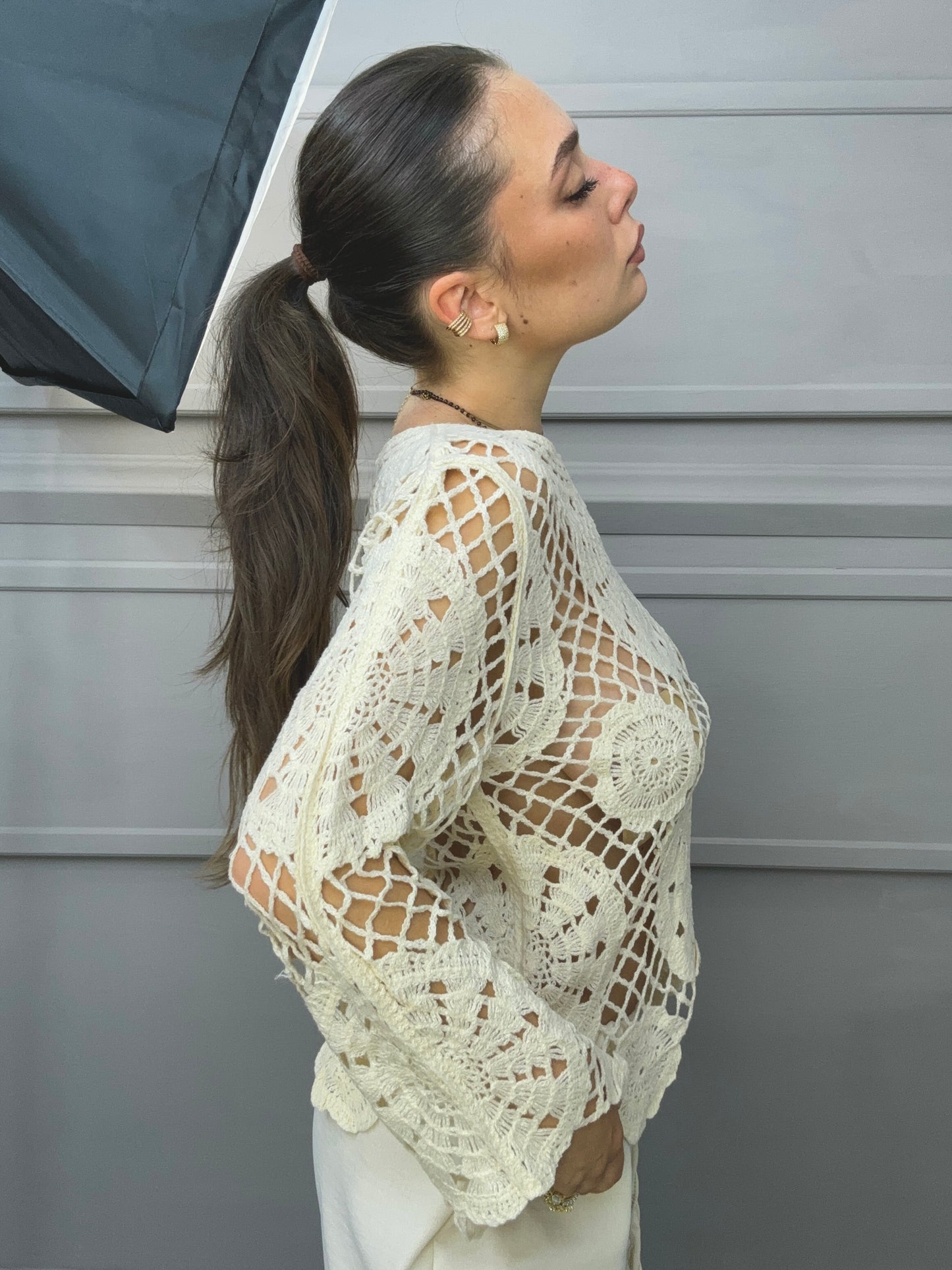 Maglia Macramé