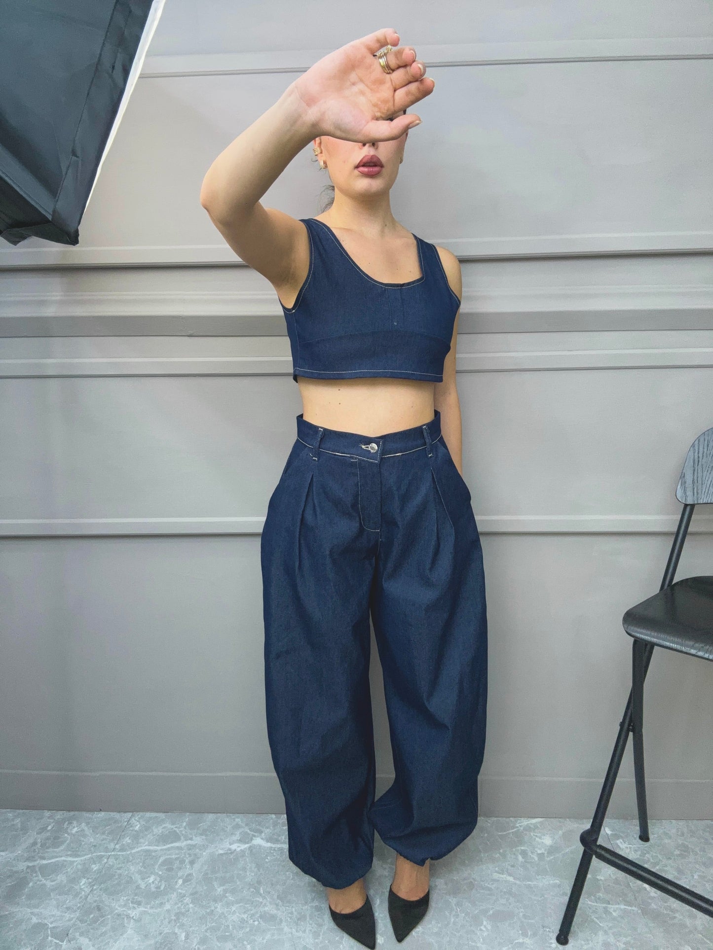 Tris in Jeans
