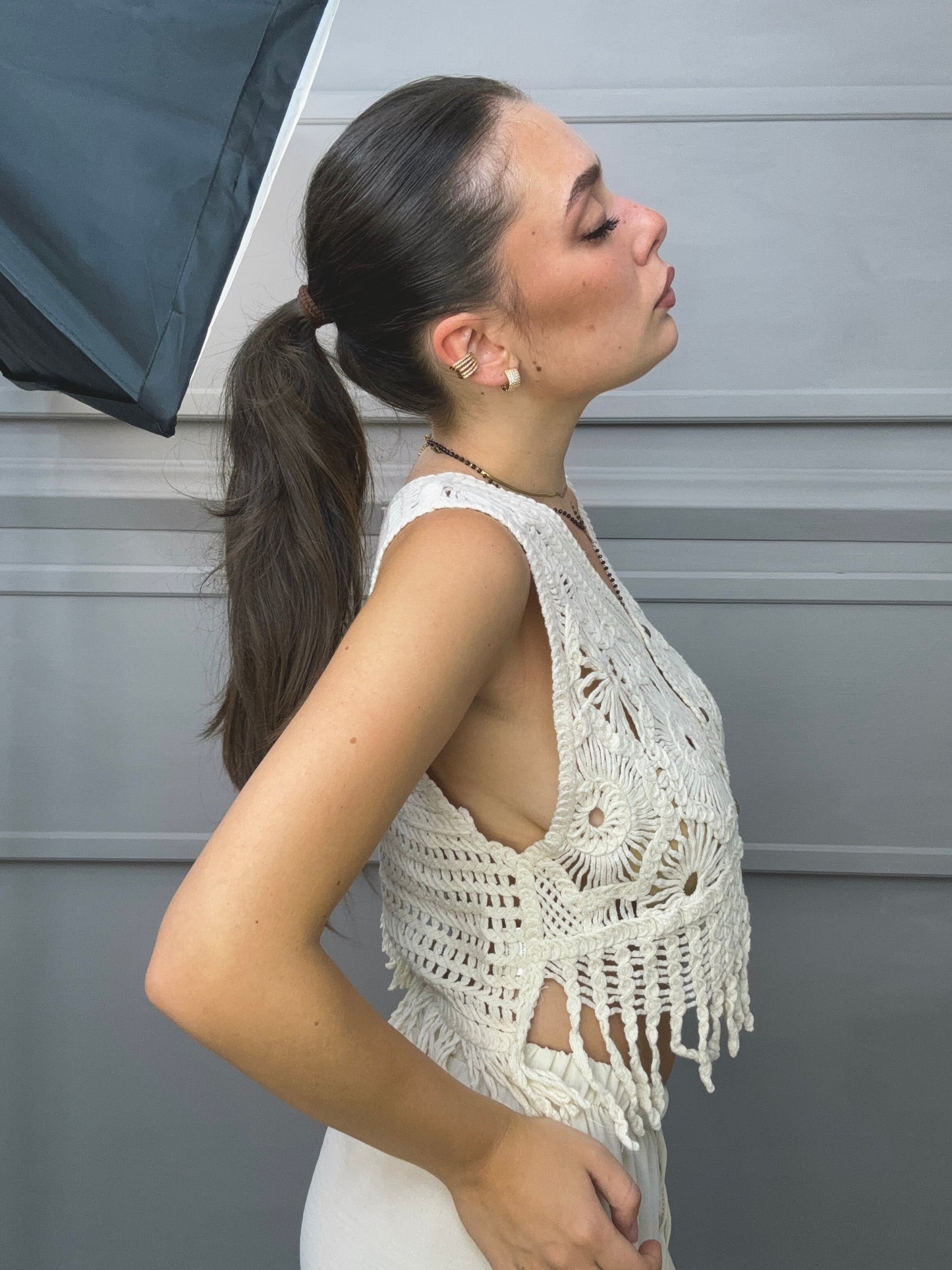 Gilet Macramé