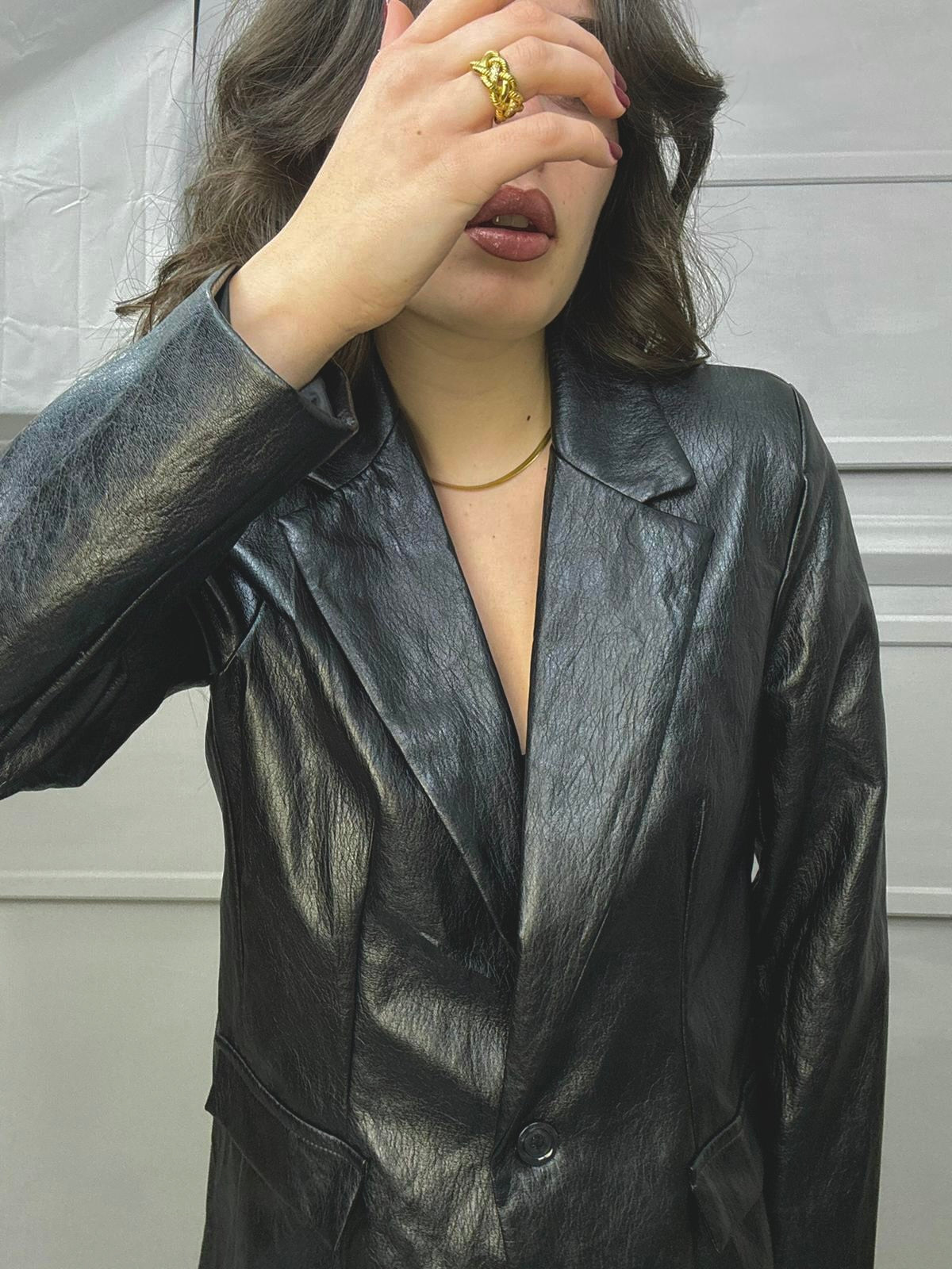 Blazer in Ecopelle